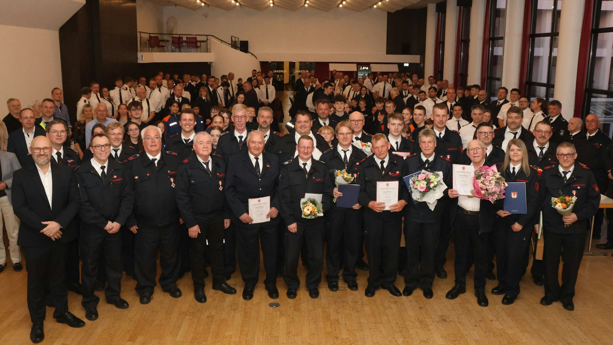 Im Nümbrechter Parkhotel kam die Freiwillige Feuerwehr der Schlossgemeinde am Freitagabend zu ihrer Jahresdienstbesprechung zusammen.