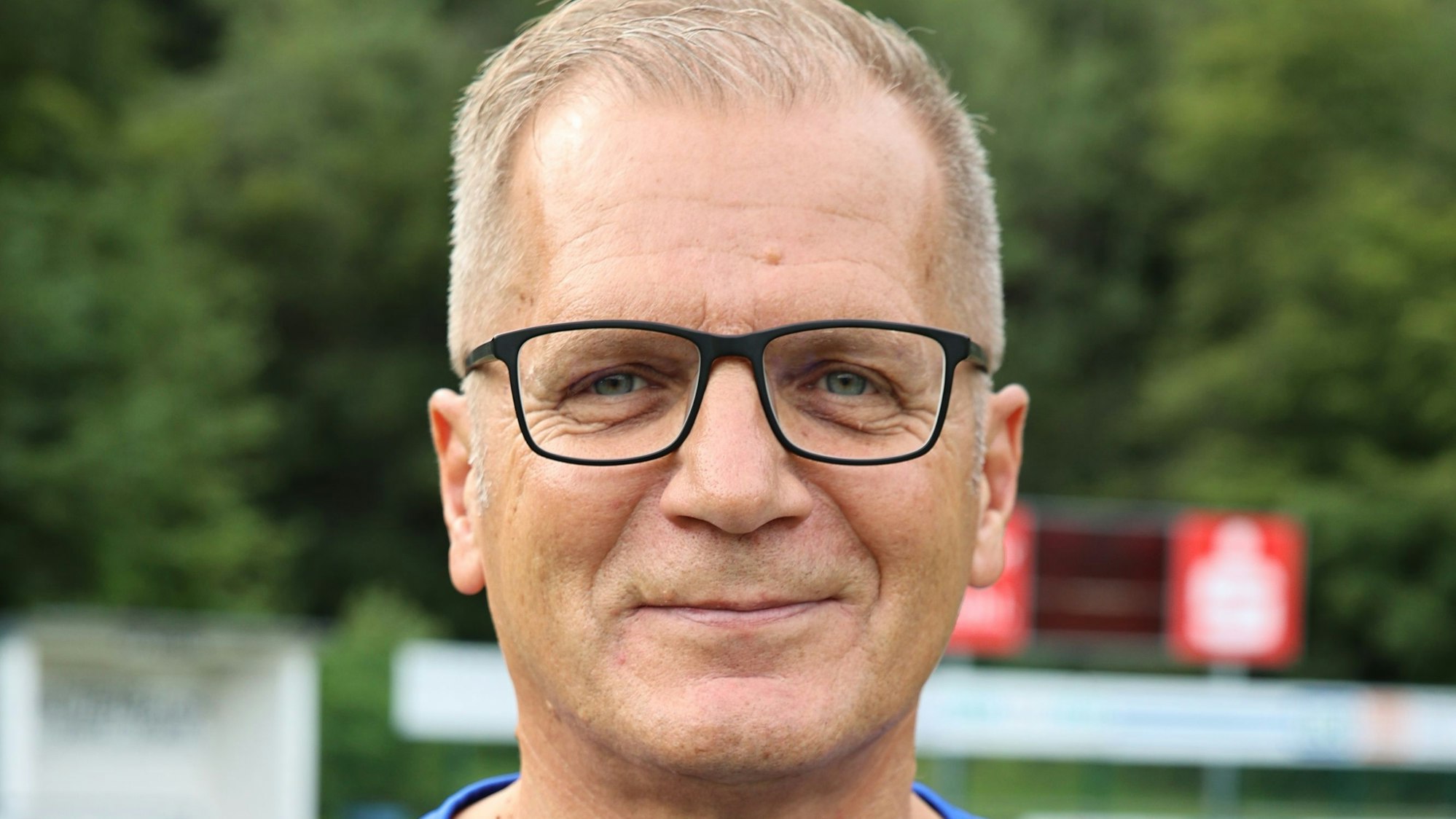 Porträt eines Fußballtrainers