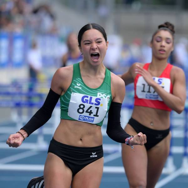 Das Bild zeigt die Sportlerin Samita Schatz aus Pulheim.