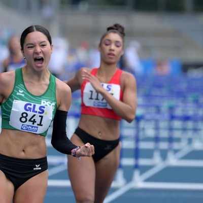 Das Bild zeigt die Sportlerin Samita Schatz aus Pulheim.