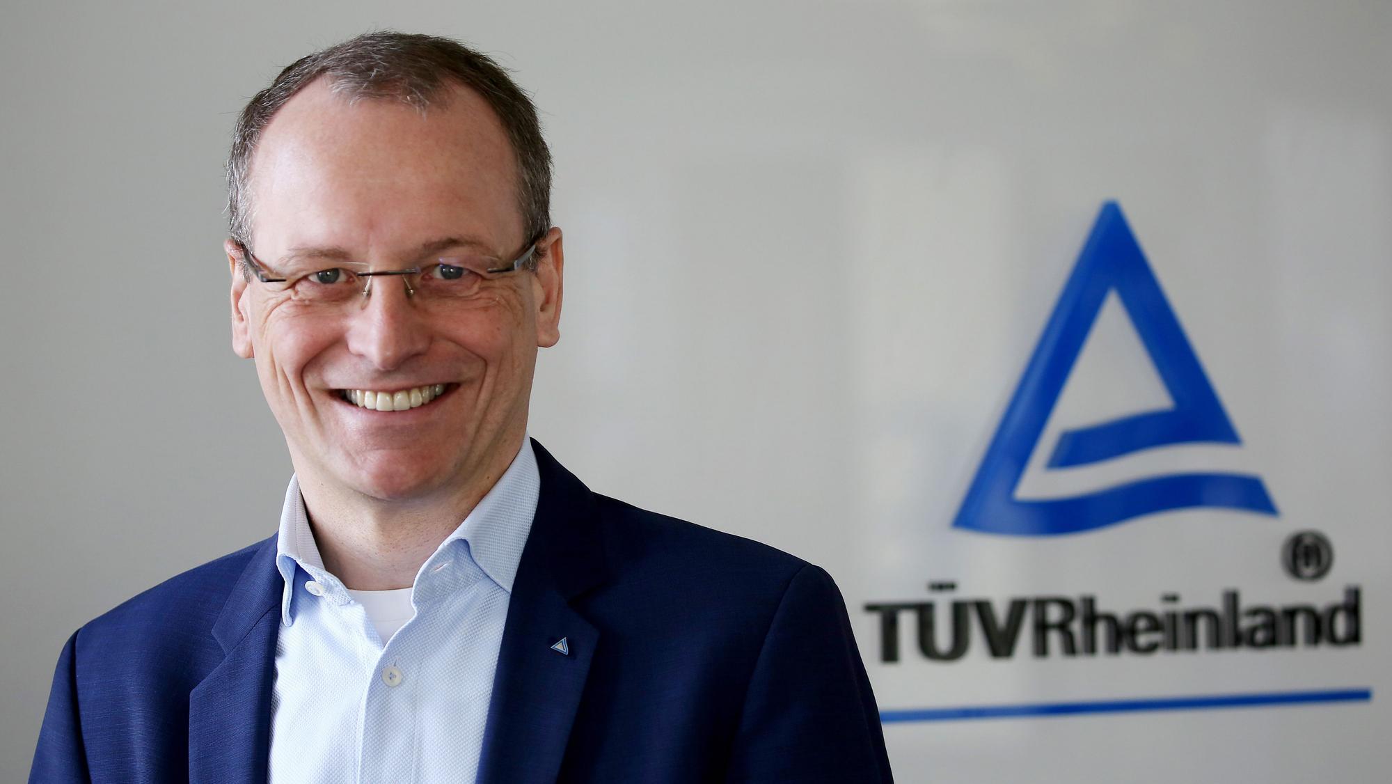 Michael Fübi, Vorsitzender des Vorstands der Tüv Rheinland AG.