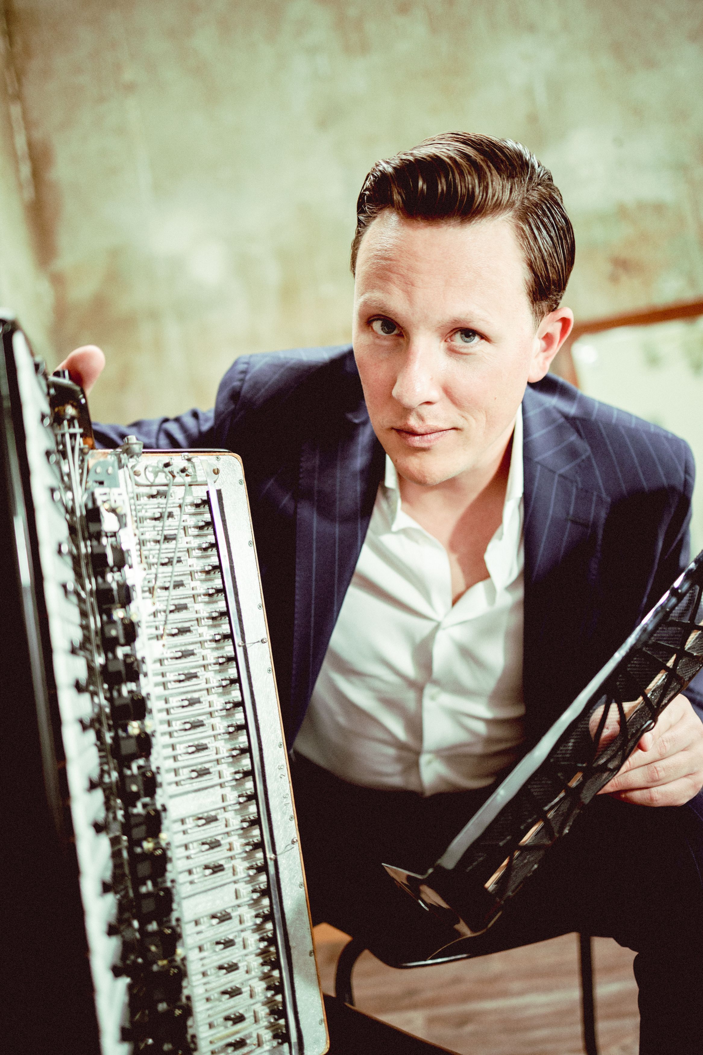 Martynas Levickis, Akkordeonist