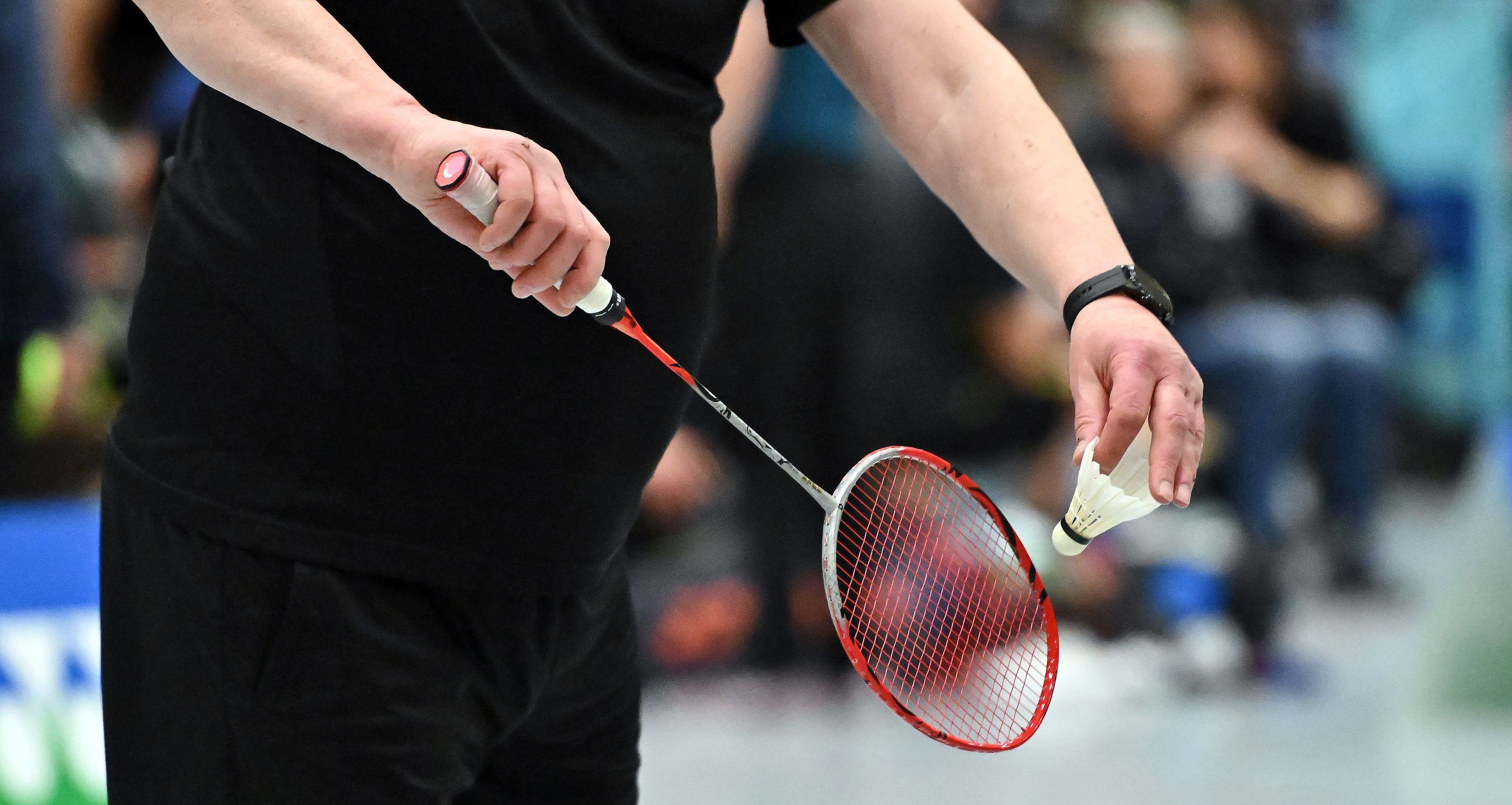Impression von den Westdeutsche Badminton-Meisterschaften der Altersklassen O35 bis O80 am Freitag, 17.04.2026 in der Sporthalle der Gesamtschule Osterfeld.

Foto: Michael Korte / FUNKE Foto Services