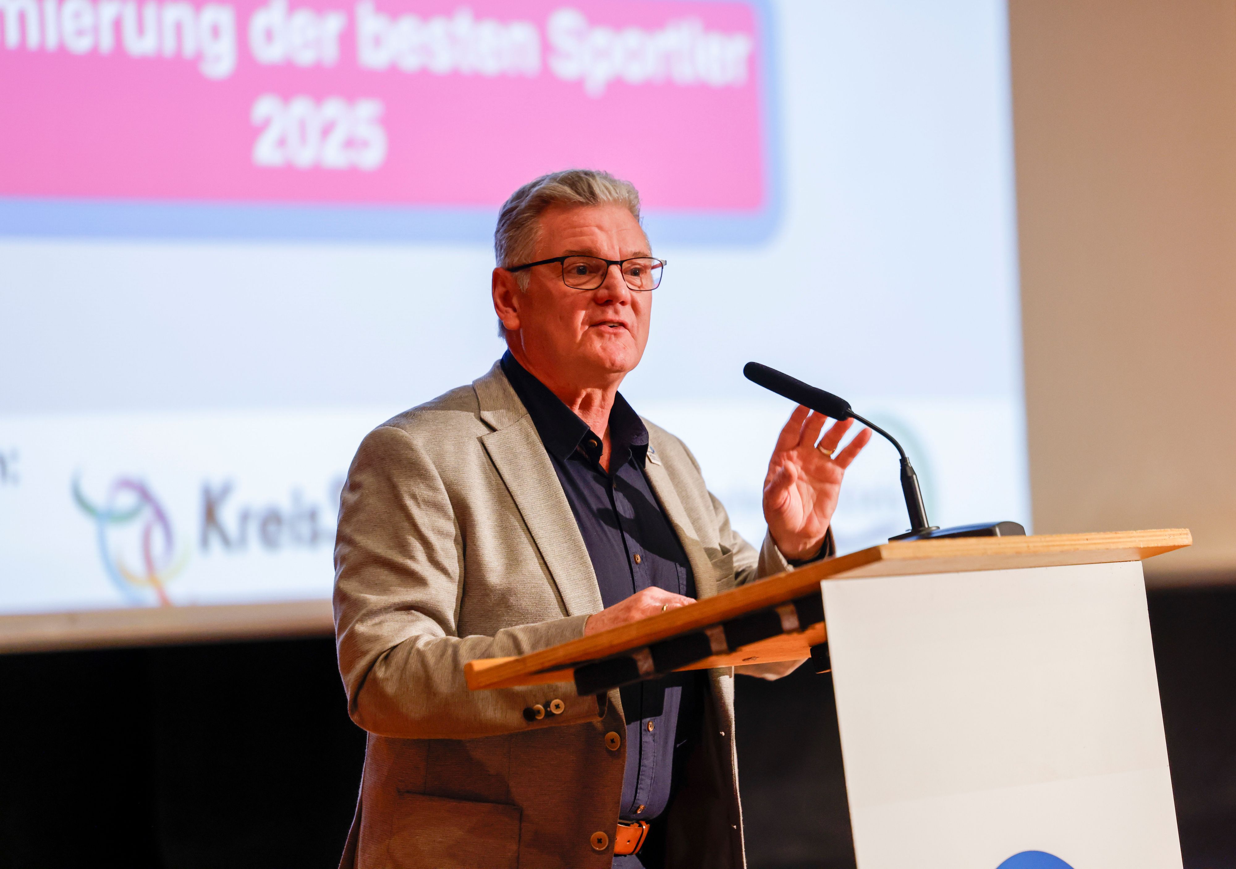 Das Bild zeigt Stefan Klett, Präsident des Landessportbunds.