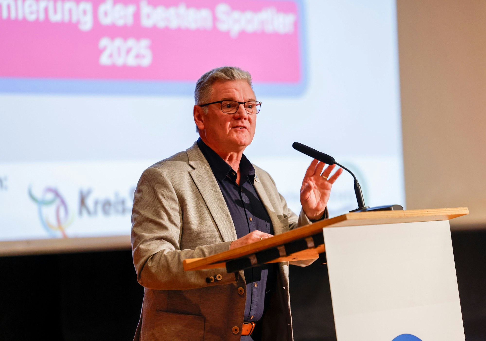 Das Bild zeigt Stefan Klett, Präsident des Landessportbunds.