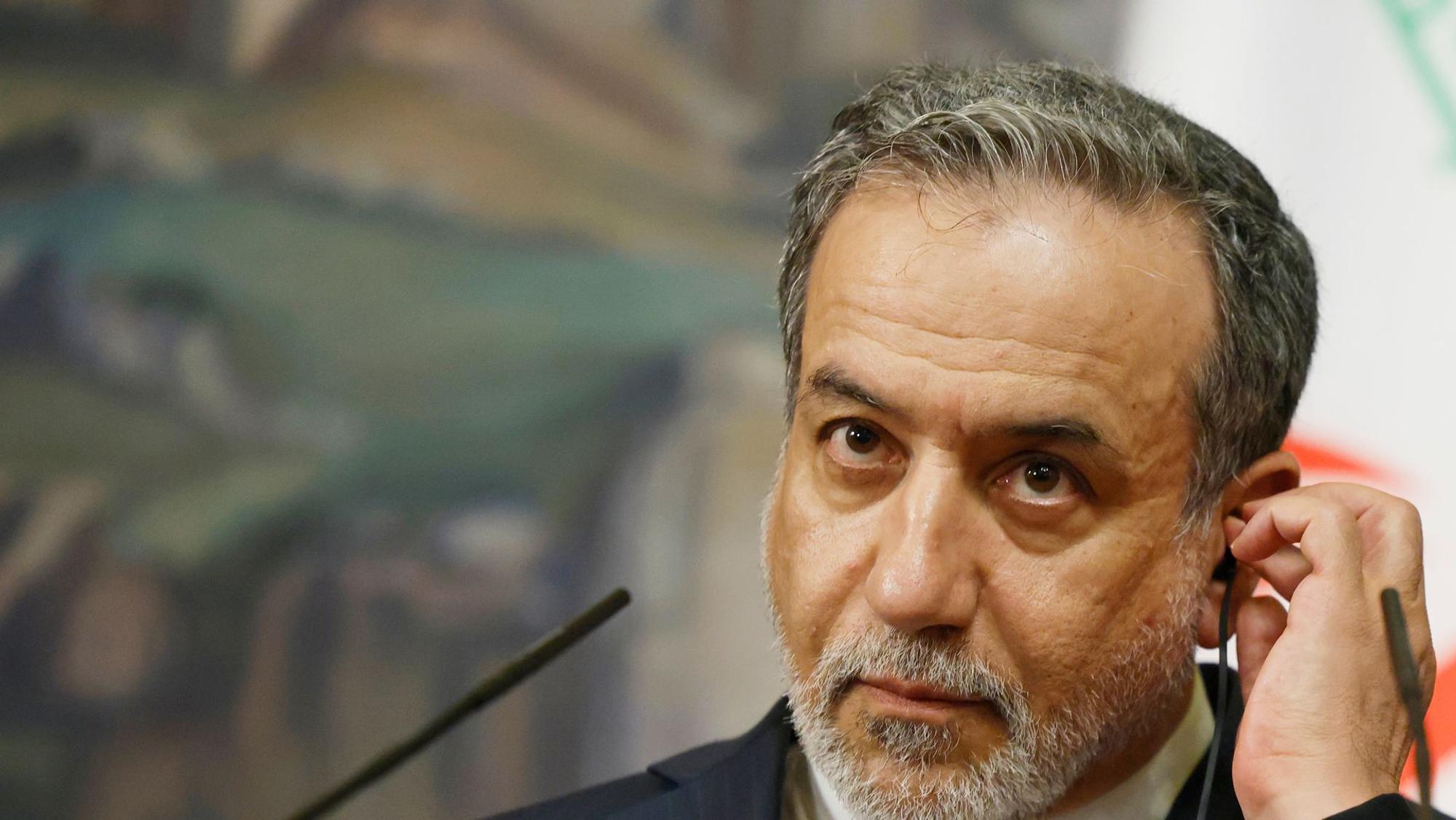 Irans Außenminister Araghtschi
