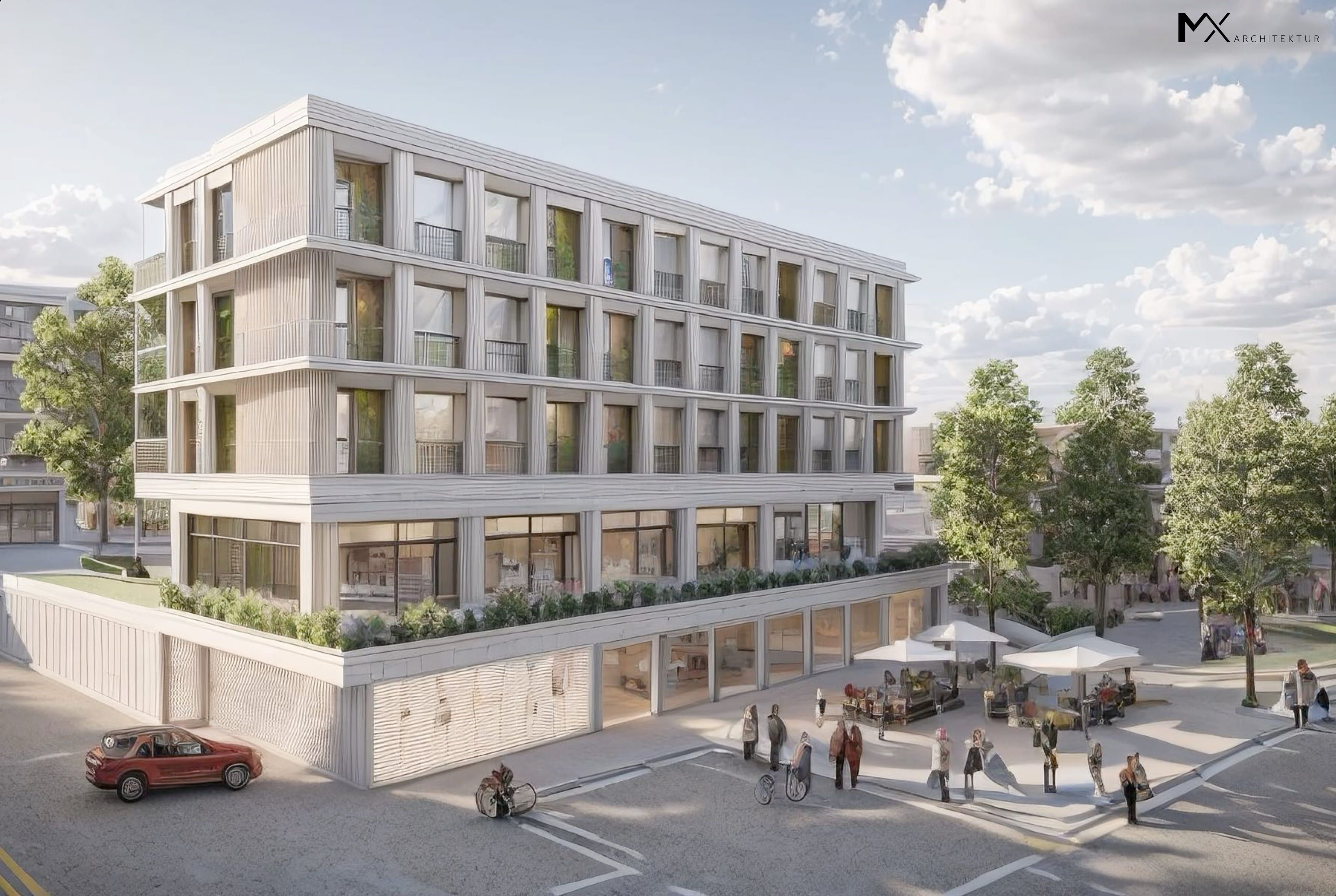 Drei neue Gebäude, auch mit einem Restaurant und einem Café am Waldbrölbach (Bild), sind für das frühere Merkur-Gelände in Waldbröl geplant. Verantwortlich dafür ist der Architekt Mirsad Mujanovic aus Herzogenrath.