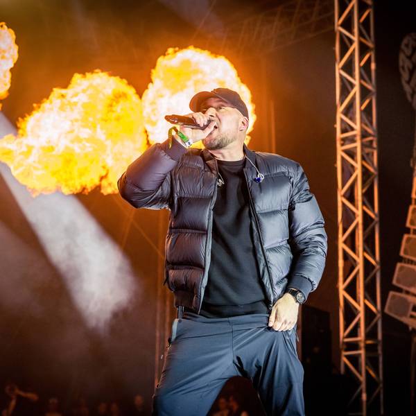 Kool Savas beim Heroes Festival.