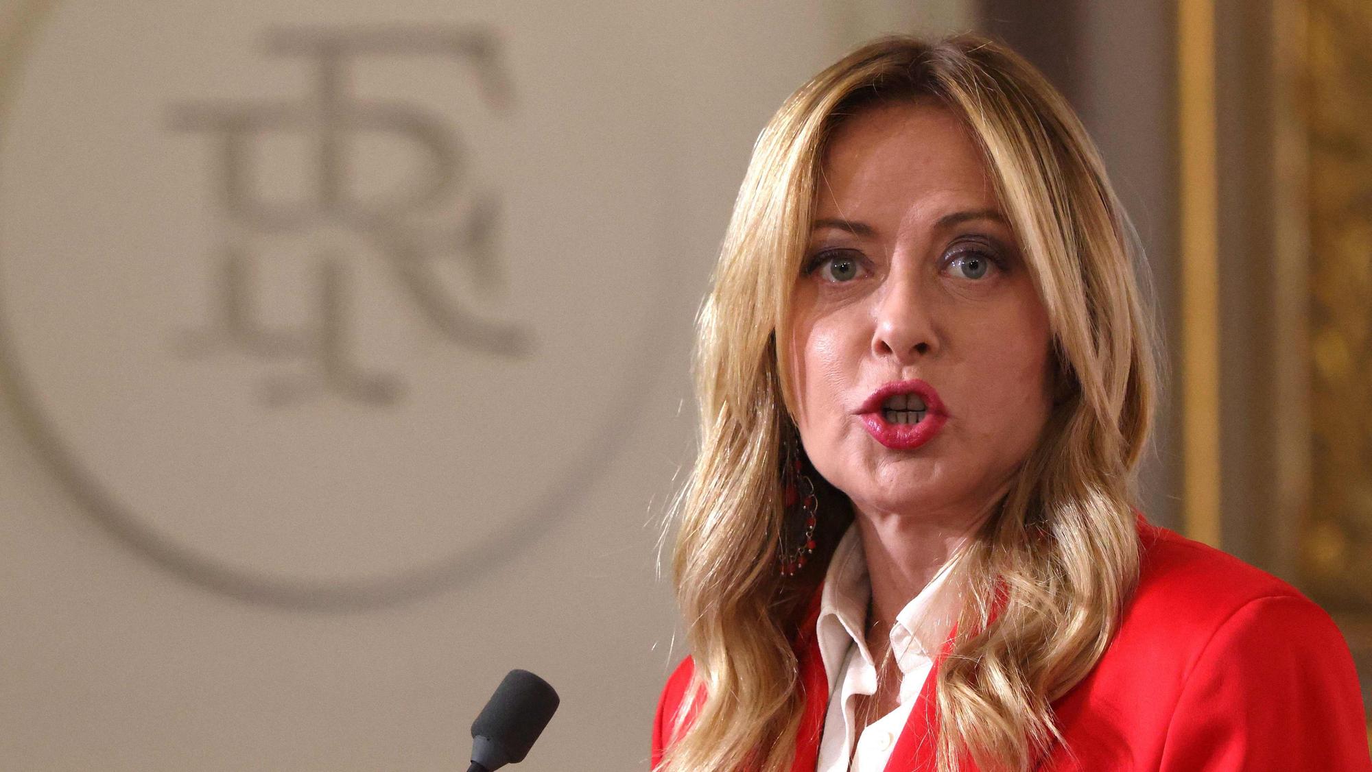 Italiens Regierungschefin Giorgia Meloni. (Archivbild)