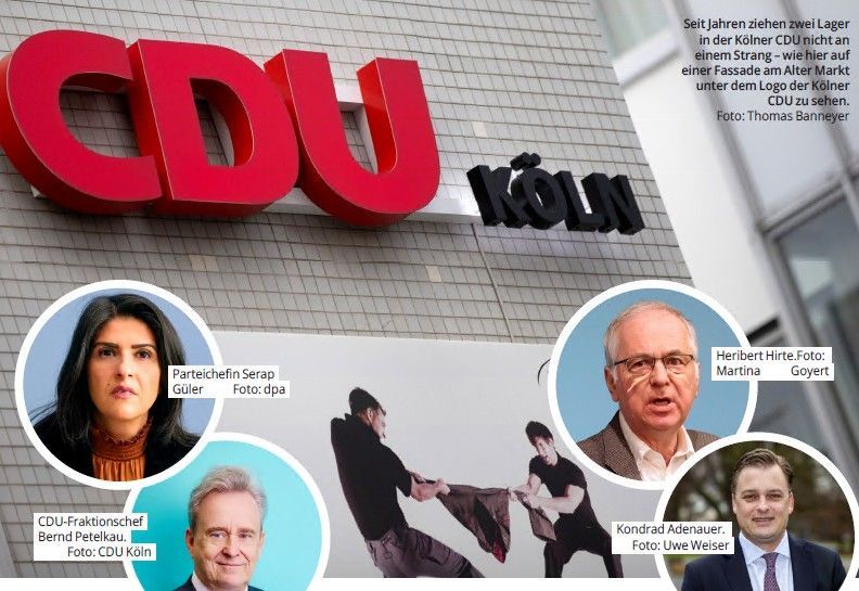 Seit Jahren sind Teile der Kölner CDU im Dauer-Abnutzungskampf miteinander.
