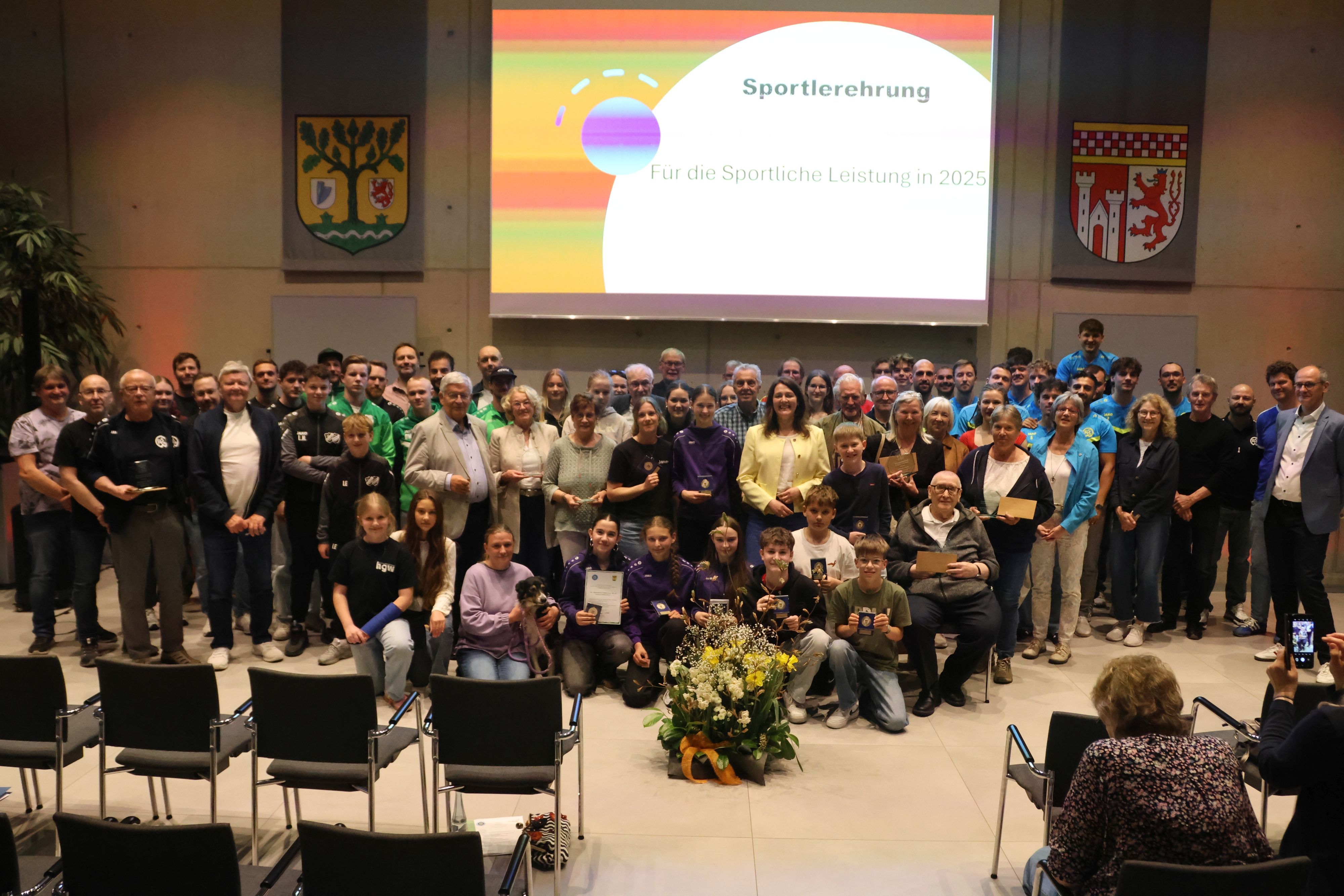 Die geehrten Sportler