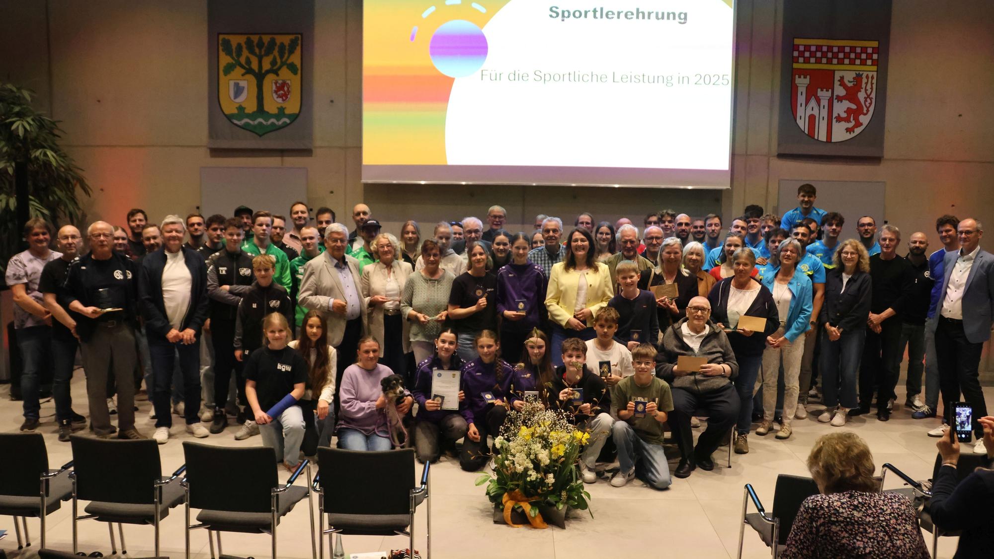 Die geehrten Sportler