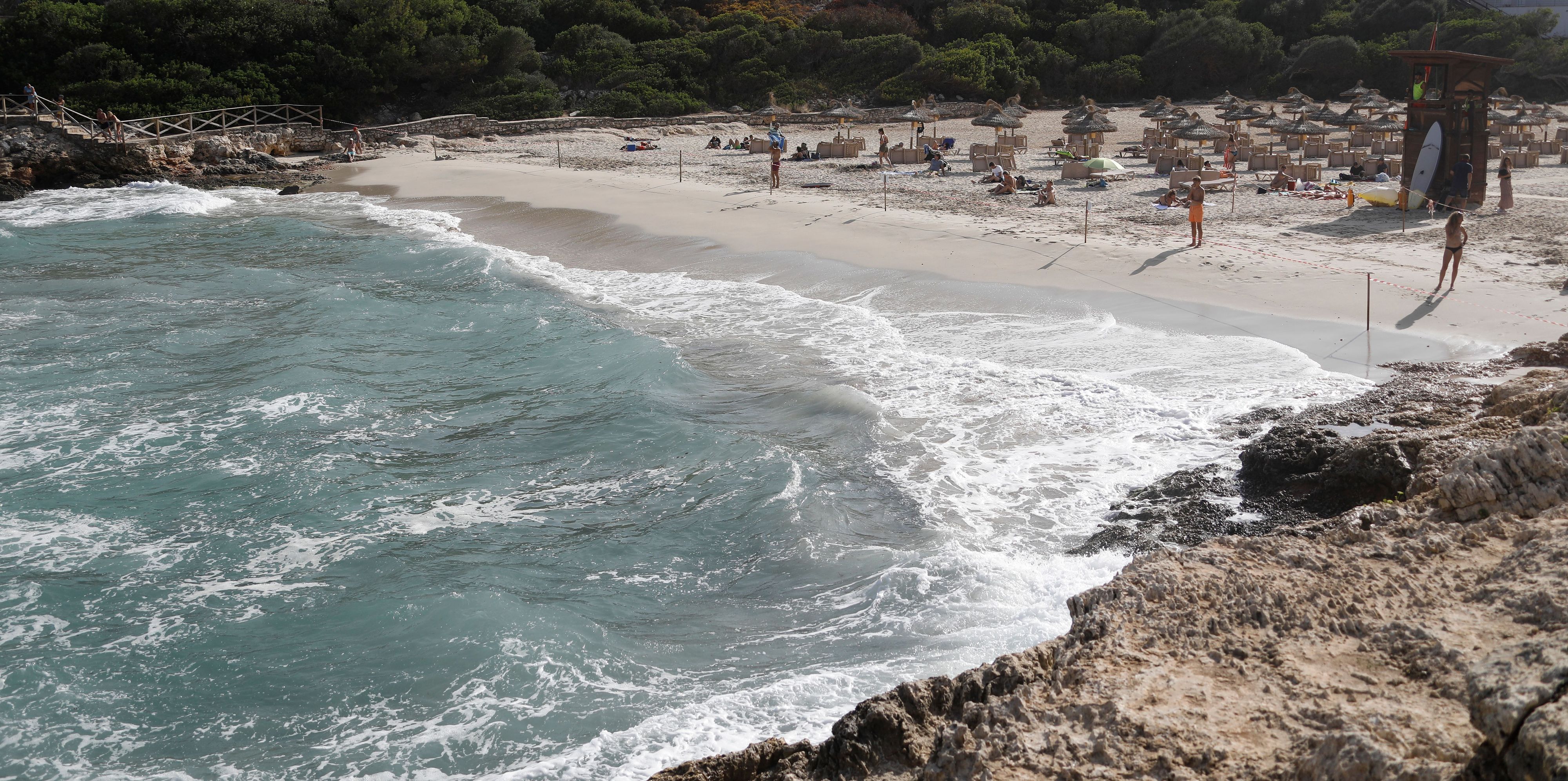 Der Strand von Cala Mendia in Manacor auf Mallorca. (Archivfoto)