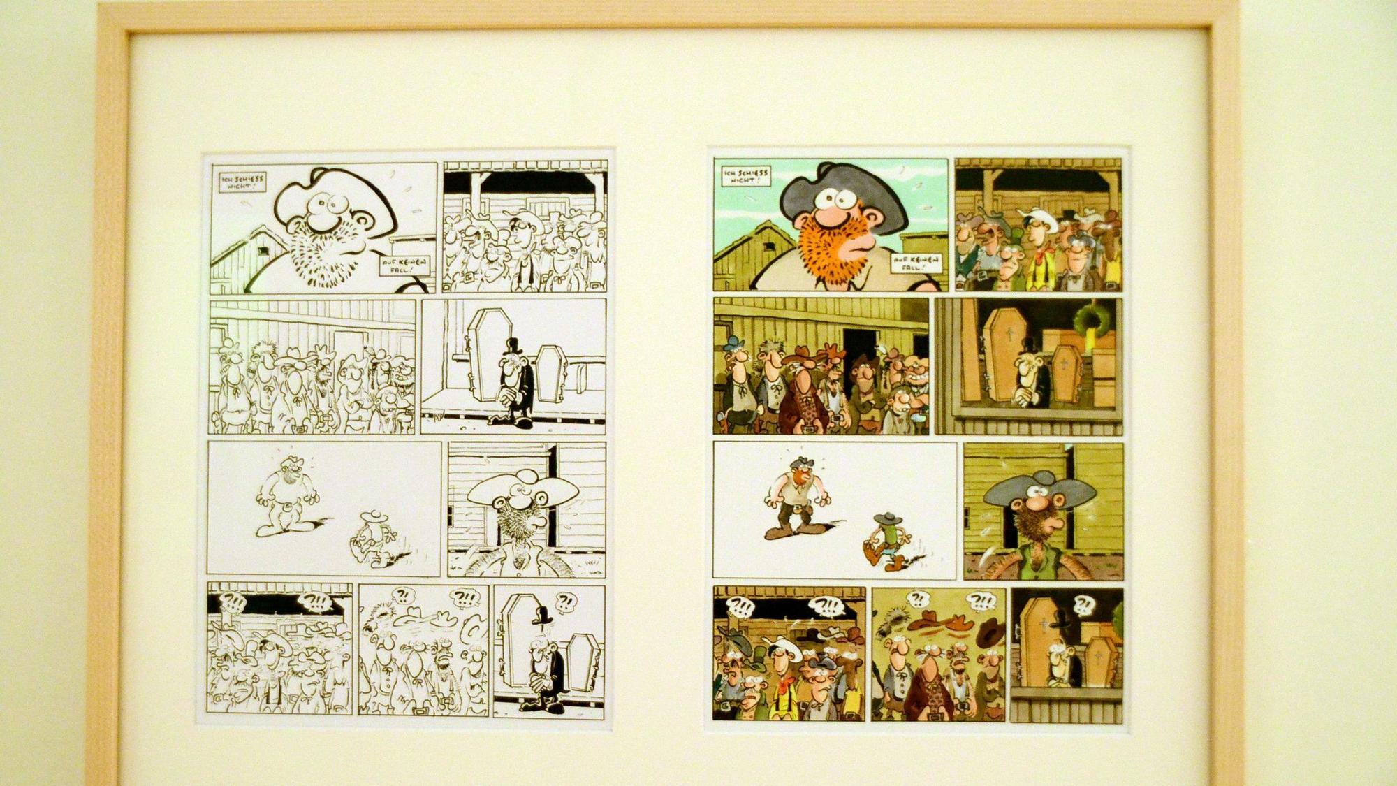 Kein Kinderkram heißt die neue Ausstellung im Bilderbuchmuseum Burg Wissem in Troisdorf
Auch Ralf König hat schon für Kinder gezeichnet.