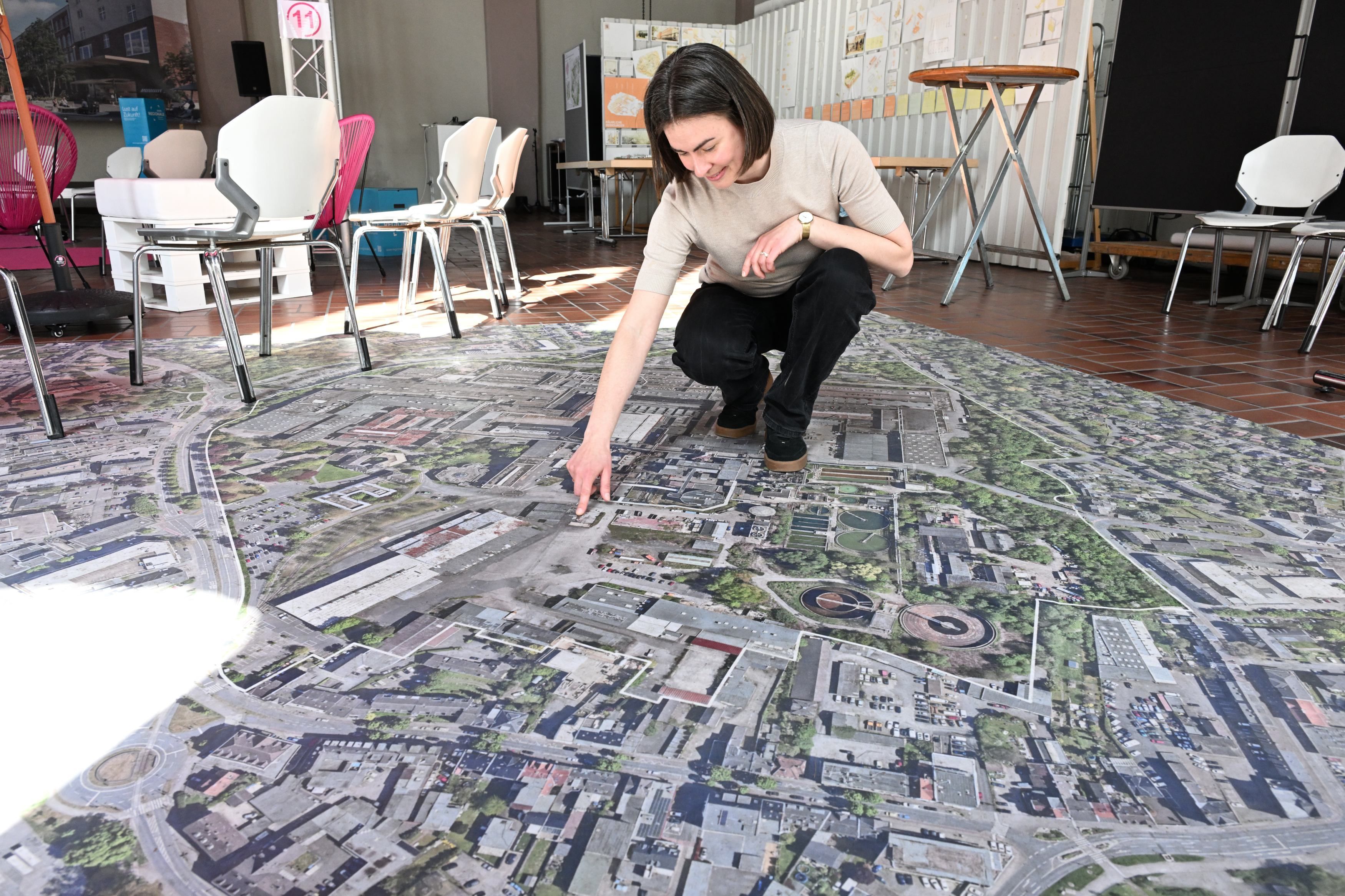 Das Foto zeigt Stadtplanerin Marie Meußen