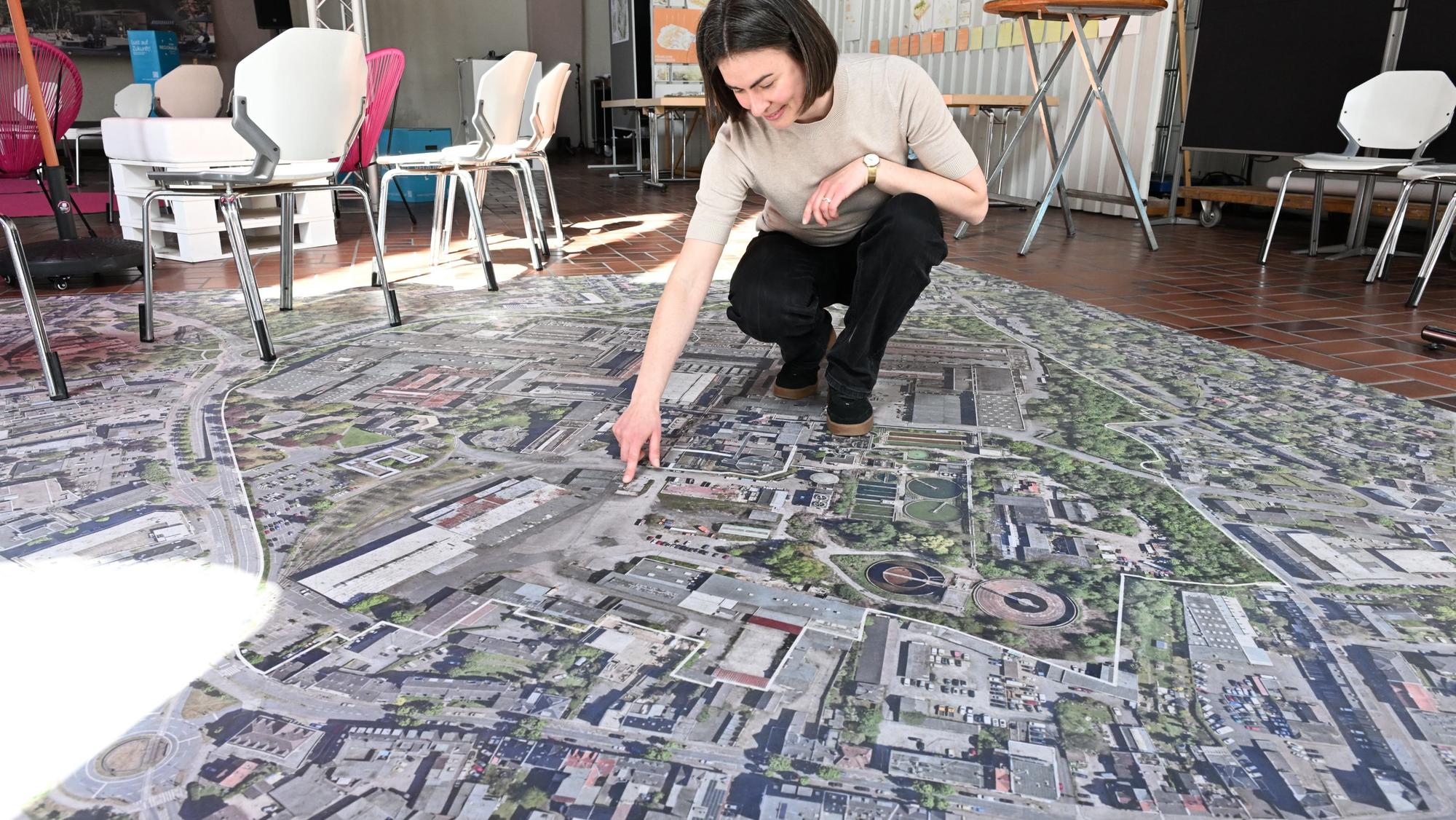 Das Foto zeigt Stadtplanerin Marie Meußen