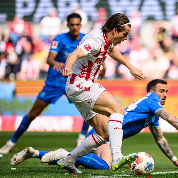 COLOGNE, GERMANY - 25 APRIL, 2026: Jakub Kaminski - The football match of Bundesliga 1.FC Koeln vs Bayer 04 Leverkusen at Rhein Energie Stadion. PUBLICATIONxNOTxINxRUS Copyright: xVITALIIxKLIUIEVx