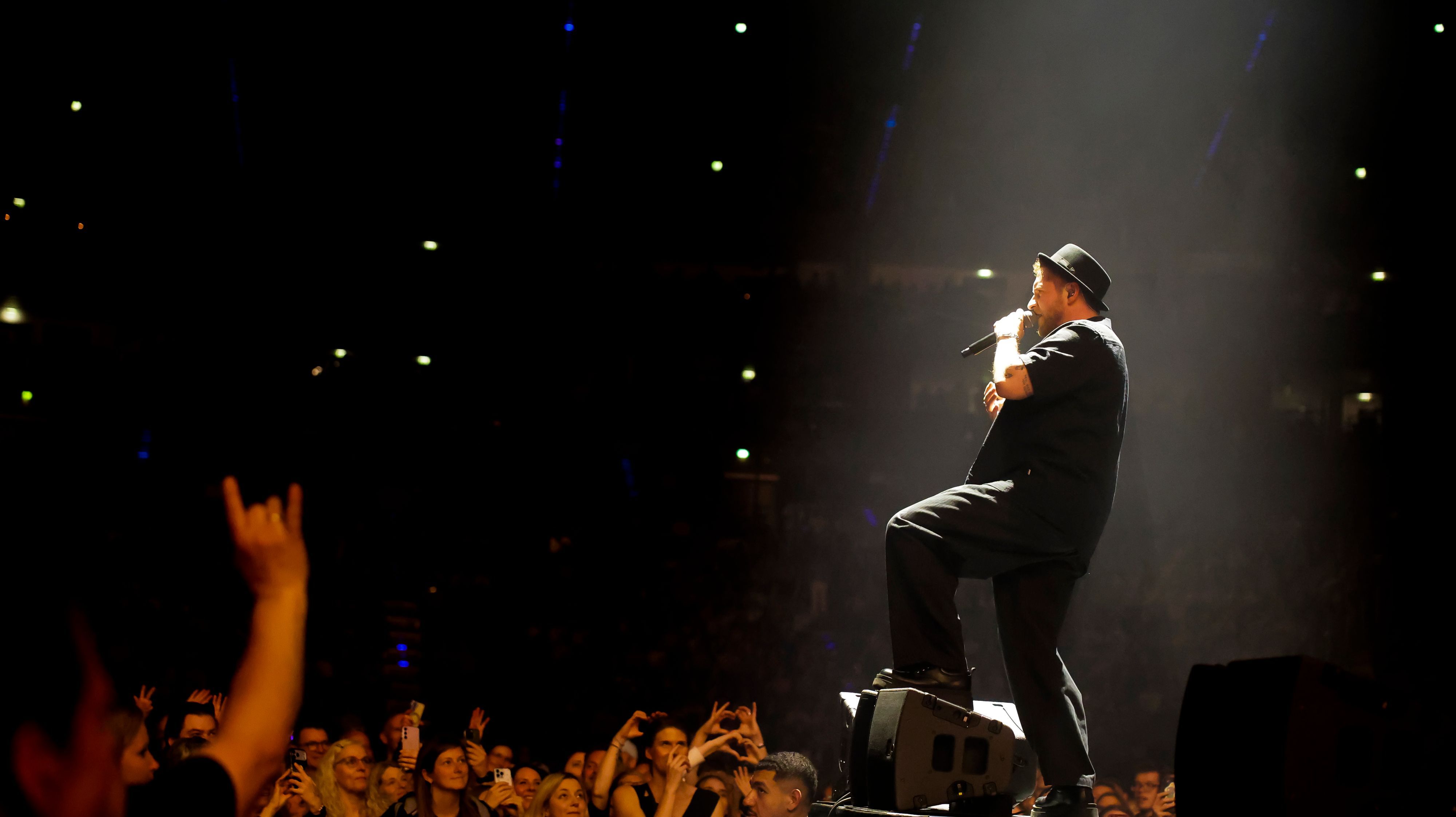 Konzert von Johannes Oerding in der Kölner Lanxess-Arena.