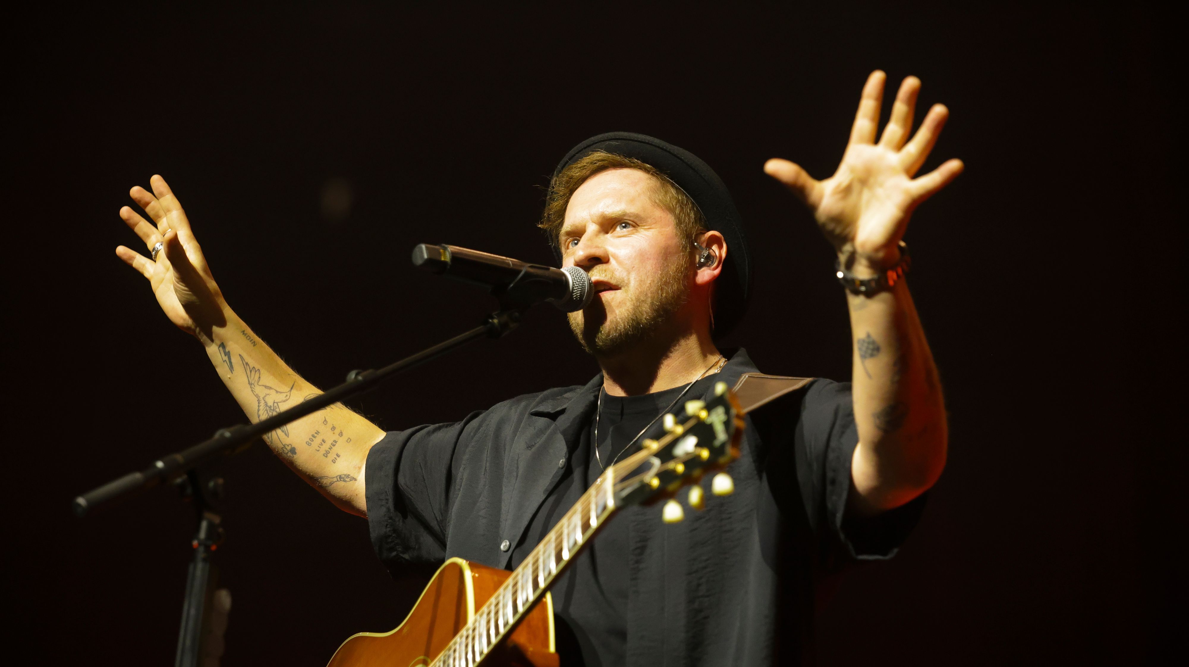 Konzert von Johannes Oerding in der Kölner Lanxess-Arena.