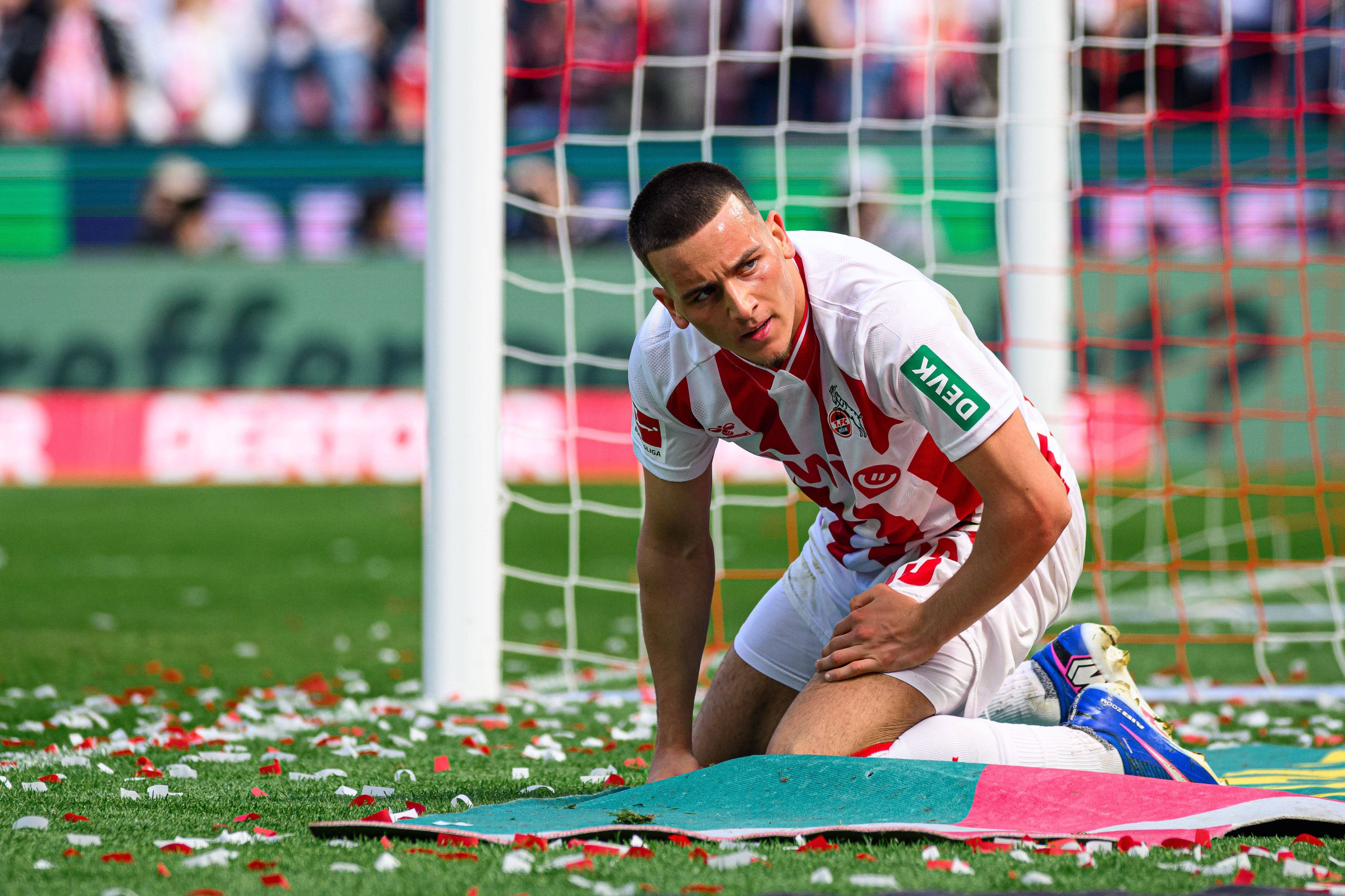 COLOGNE, GERMANY - 25 APRIL, 2026: Said El Mala - The football match of Bundesliga 1.FC Koeln vs Bayer 04 Leverkusen at Rhein Energie Stadion. PUBLICATIONxNOTxINxRUS Copyright: xVITALIIxKLIUIEVx