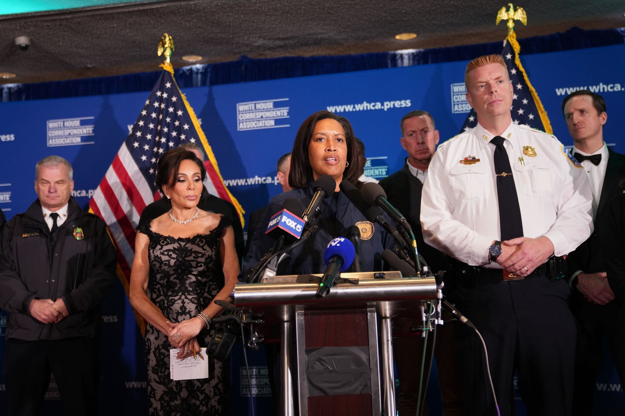 Schüsse bei Dinner mit Trump