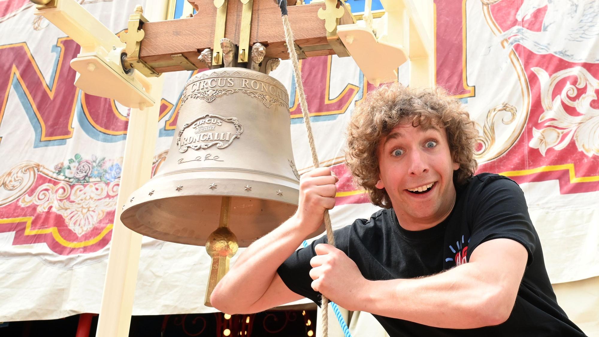 Kevin Gorczynski alias Kevinski ist der neue Clown beim Circus Roncalli.