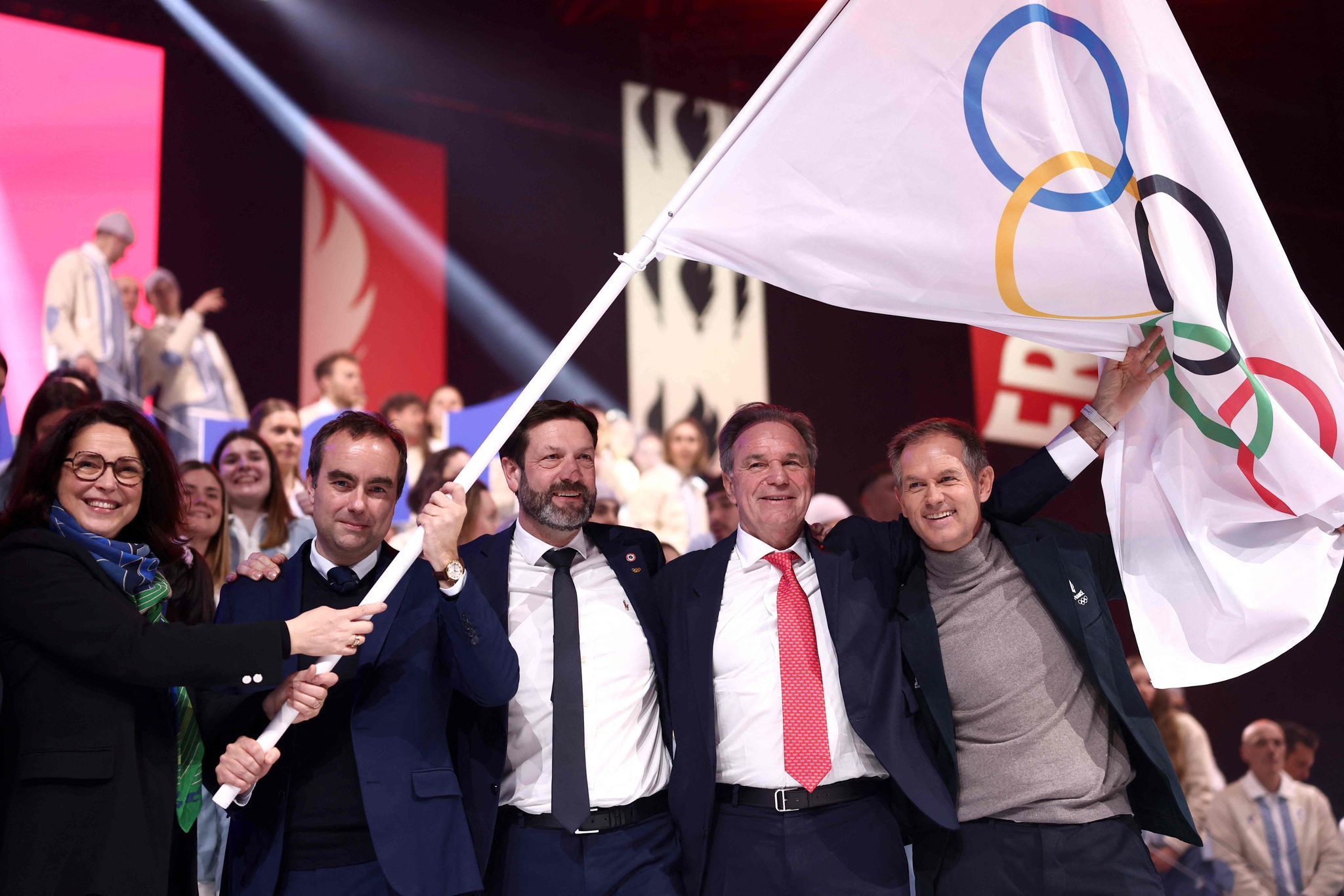 Nach den Olympischen Winterspielen - Frankreich