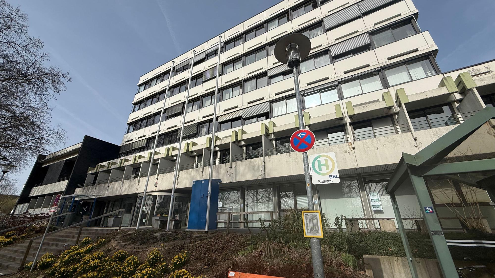 Das Rathaus in Leichlingen