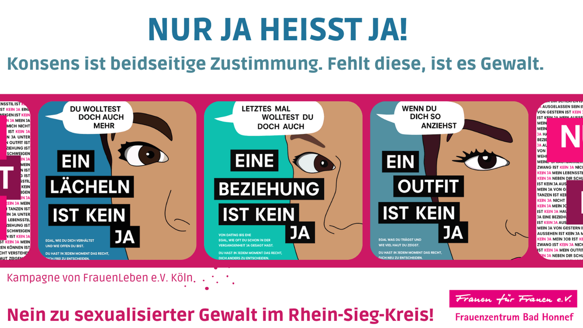 Kampagne "Nur ja heißt ja"