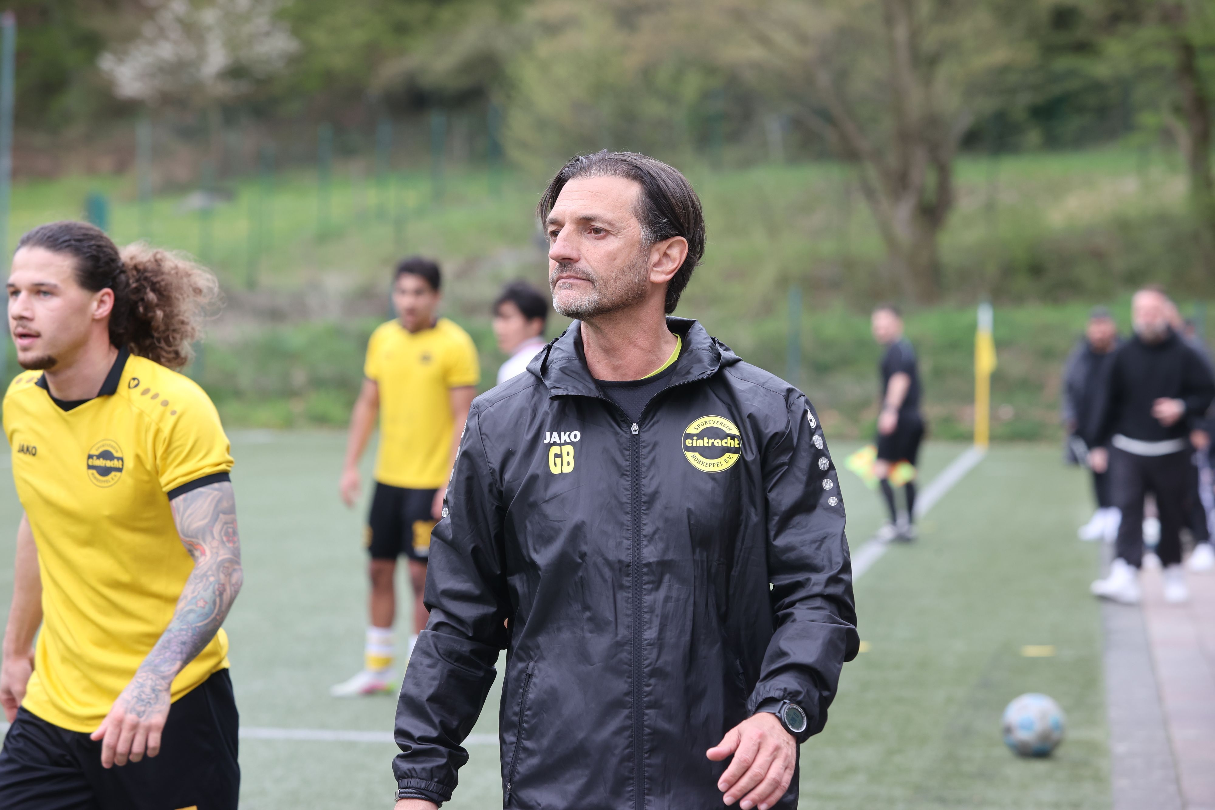 Eintracht-Trainer Pepe Brunetto.