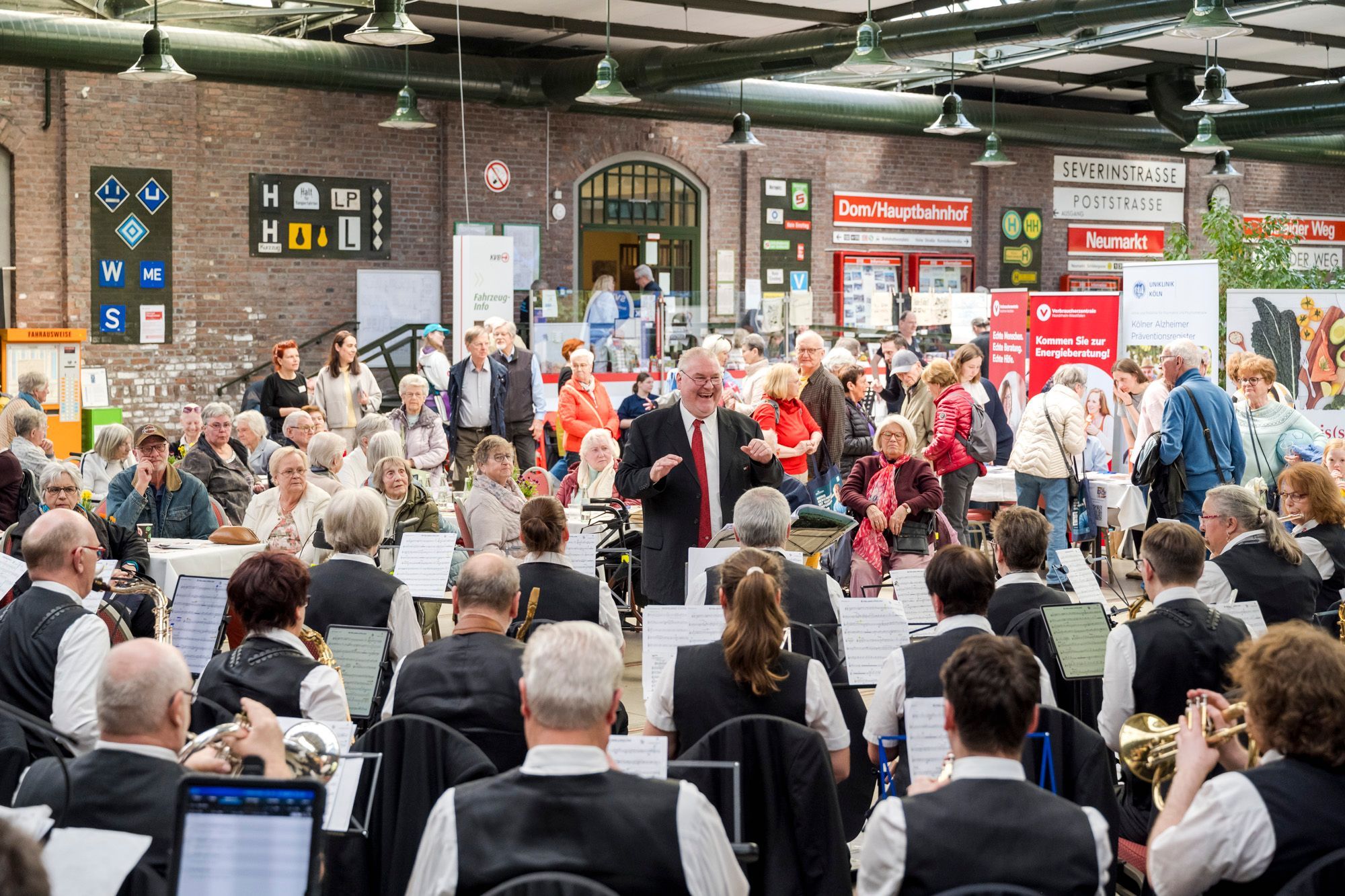 Ein Highlight im Programm des Aktionstages für Senior*innen: der Auftritt des KVB-Orchesters.