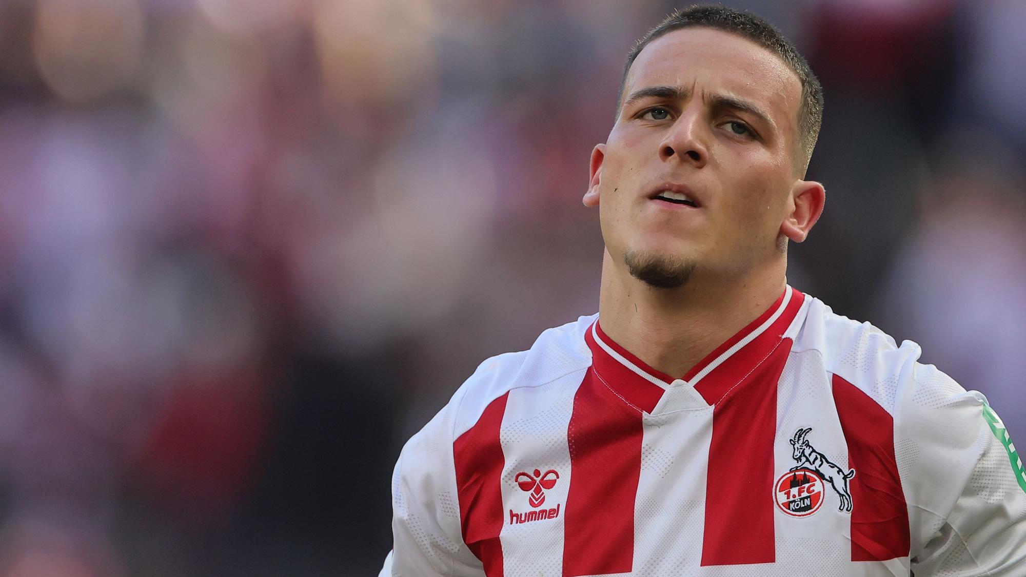 Said El Mala vom 1. FC Köln trauert nach der Niederlage gegen Bayer Leverkusen seinen vergebenen Chancen nach.
