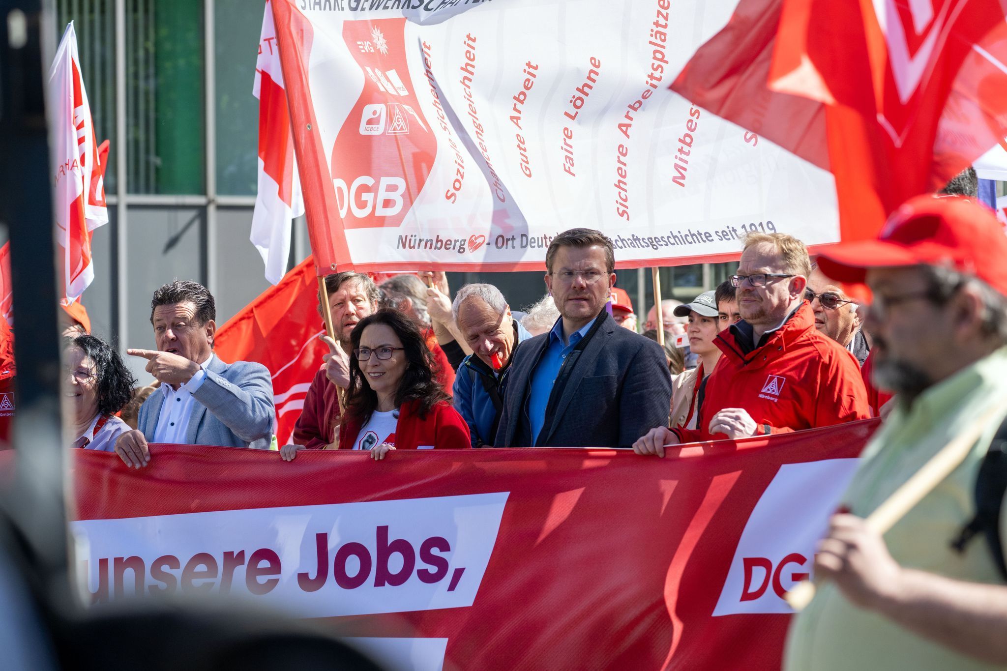 DGB-Kundgebung zum Tag der Arbeit – Nürnberg