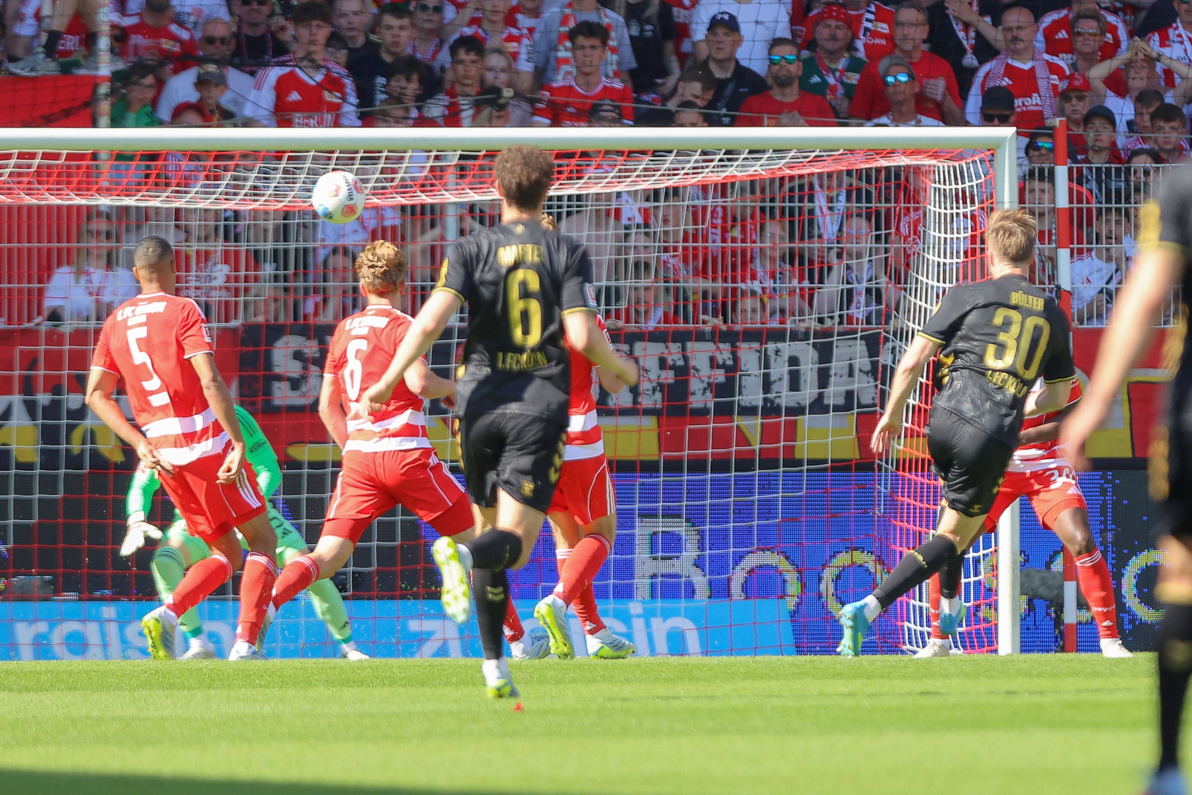 Marius Bülter traf am Samstag mit bemerkenswerter Präzision zum 1:0 für den 1. FC Köln.