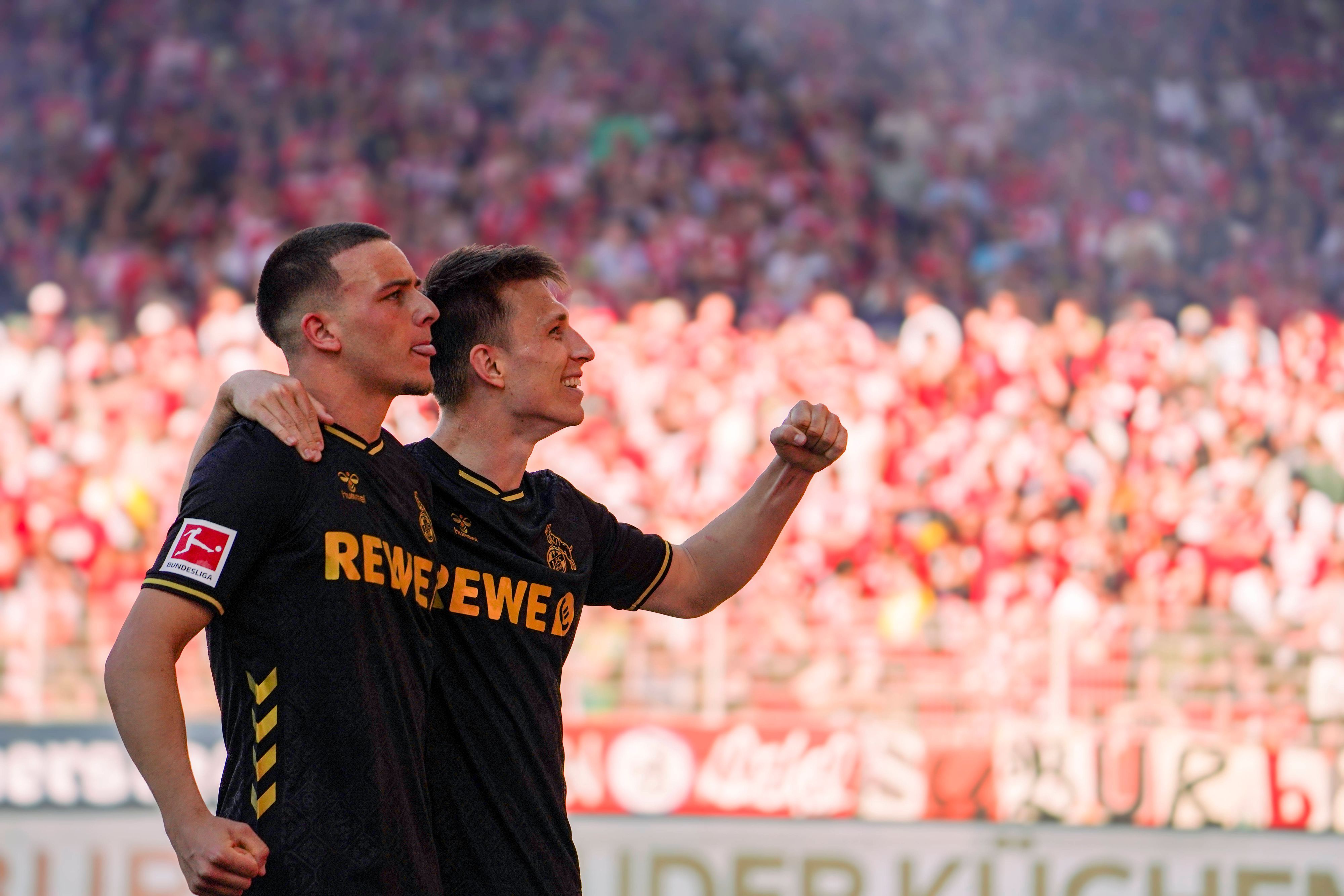 Der Schütze und sein Vorbereiter: Said El Mala und Kristoffer Lund.