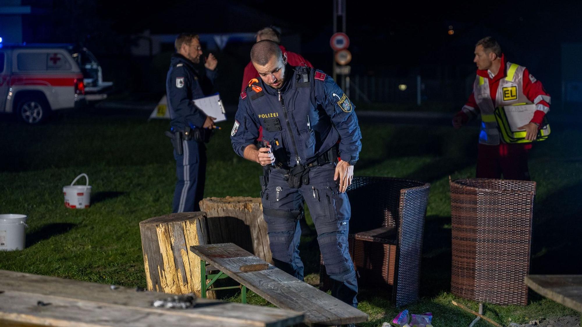 Kriegsrelikt explodiert unter Lagerfeuer