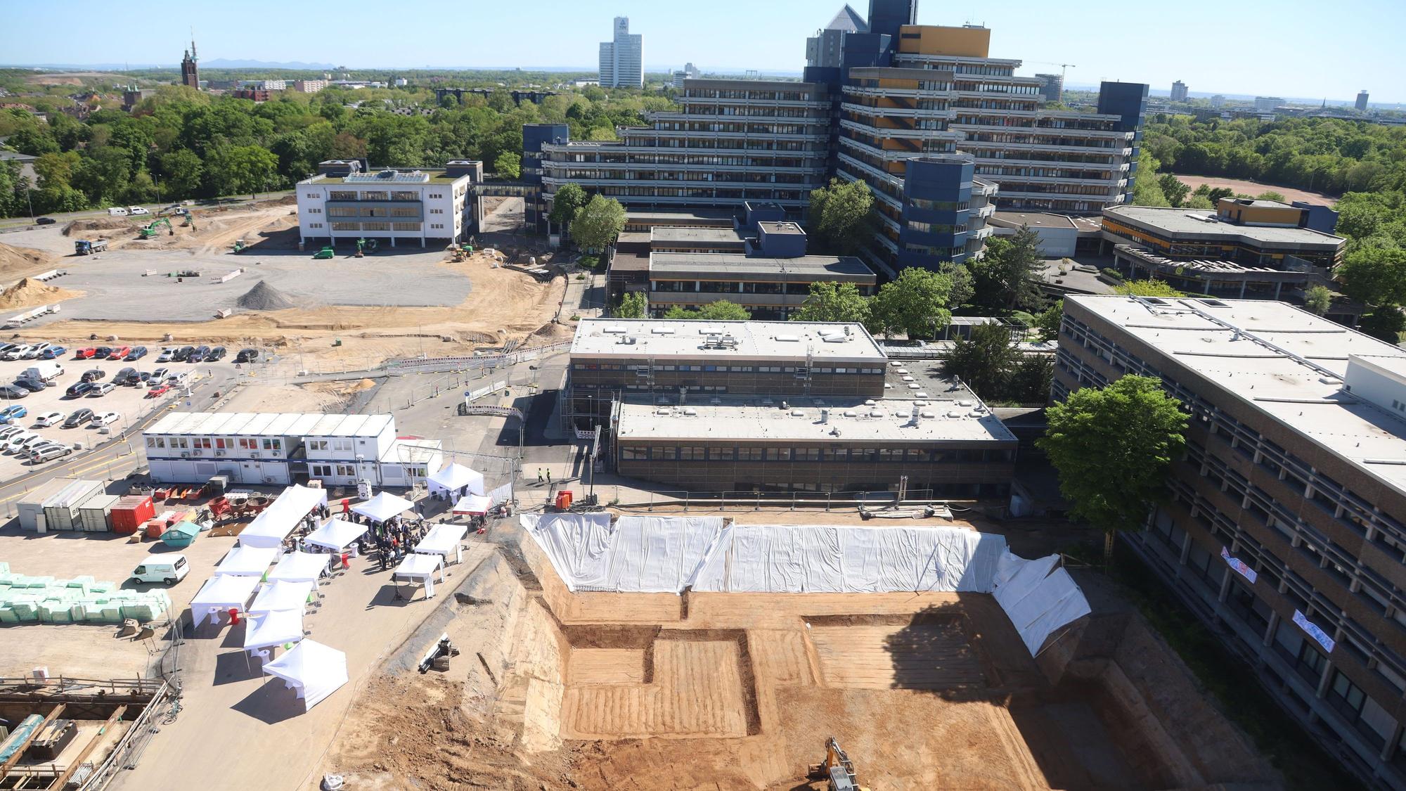 30.04.2026, Köln: Auf diesem Grundstück soll ein neues Hörsaalzentrum der Th Köln entsteht. Foto: Arton Krasniqi