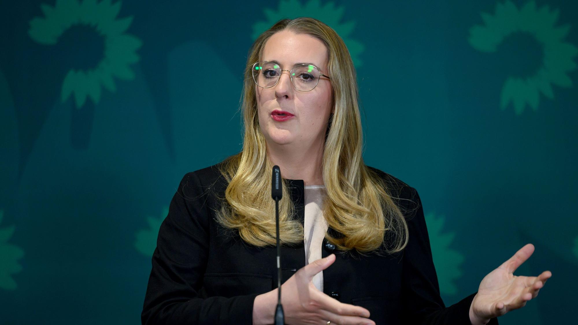 Katharina Dröge, Fraktionsvorsitzende der Grünen aus Köln