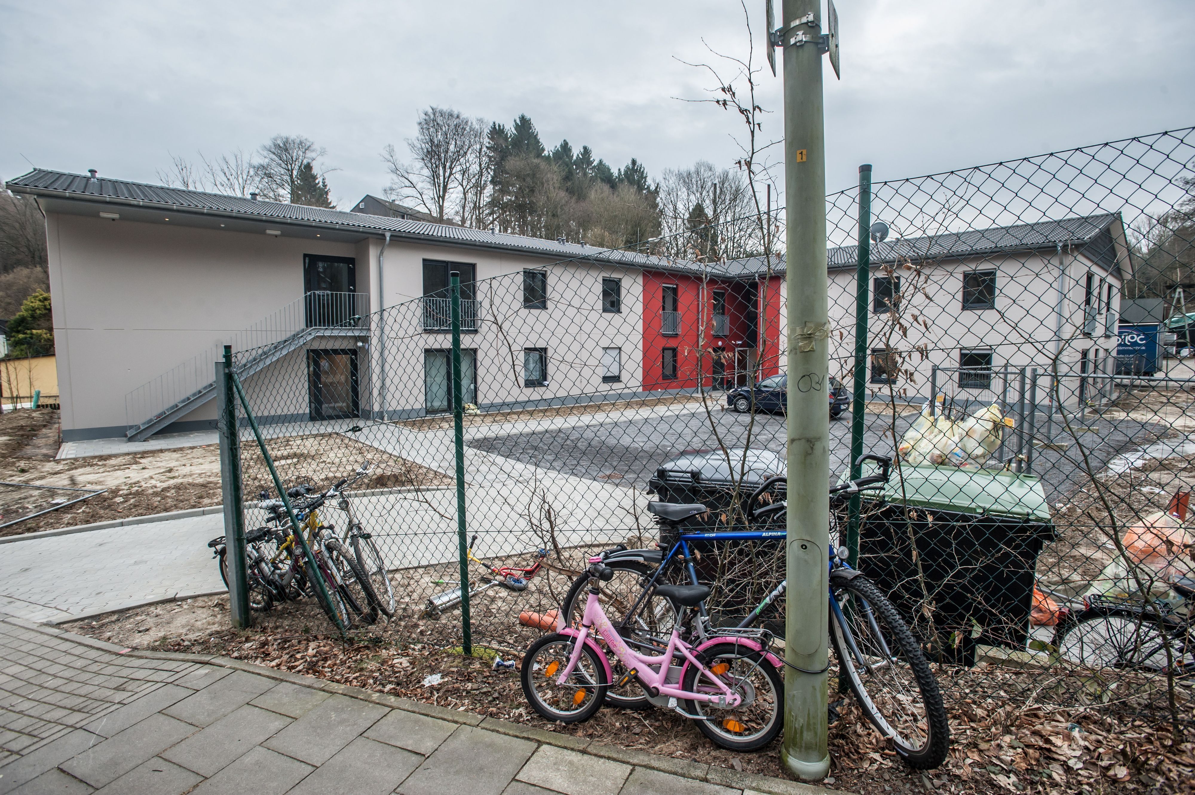 Die Unterkunft für Geflüchtete an der Luisenstraße in Burscheid Foto: Ralf Krieger