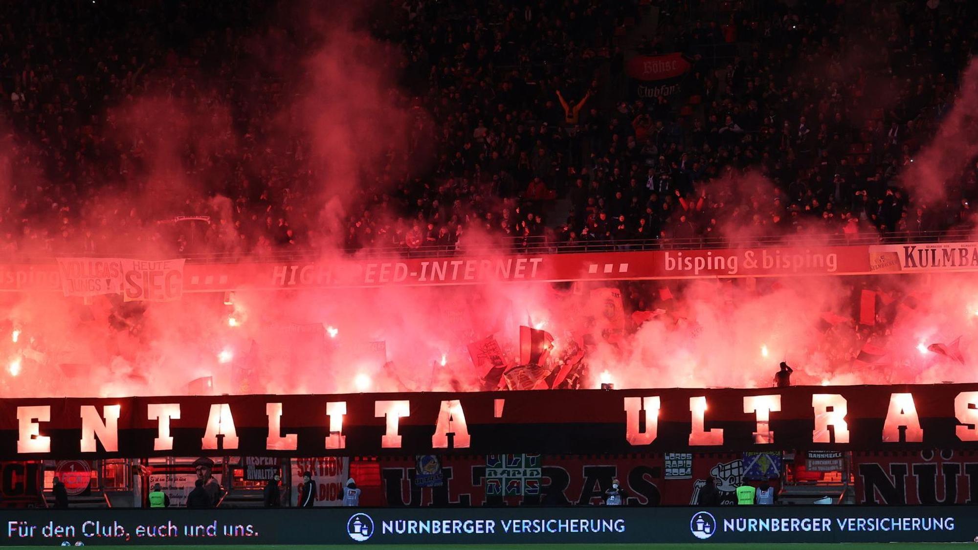 Fans des 1. FC Nürnberg