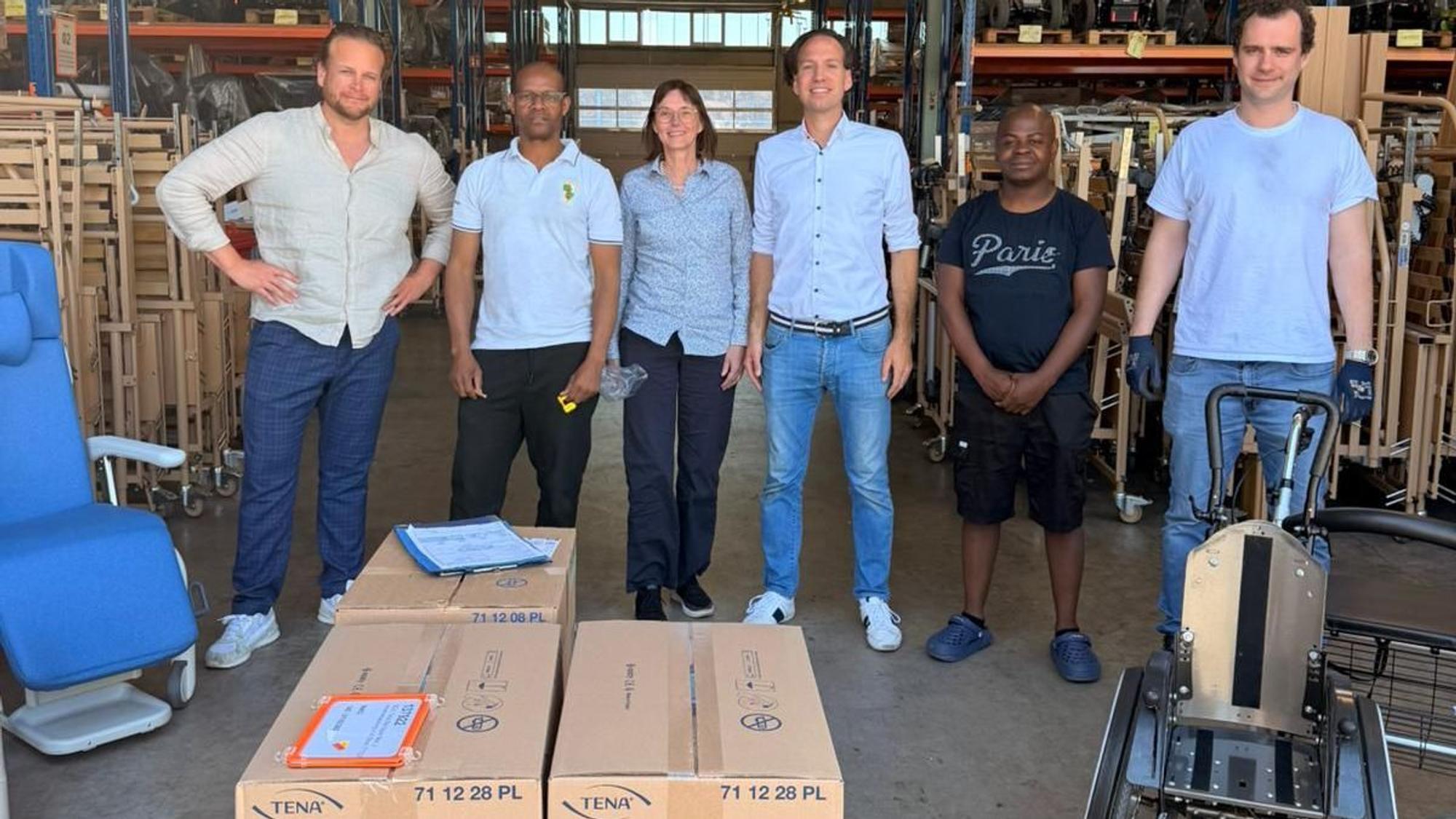 04.05.2026: Langer Seecontainer des Vereins "Malawi Goodlife" mit Hilfsgütern für Südostafrika