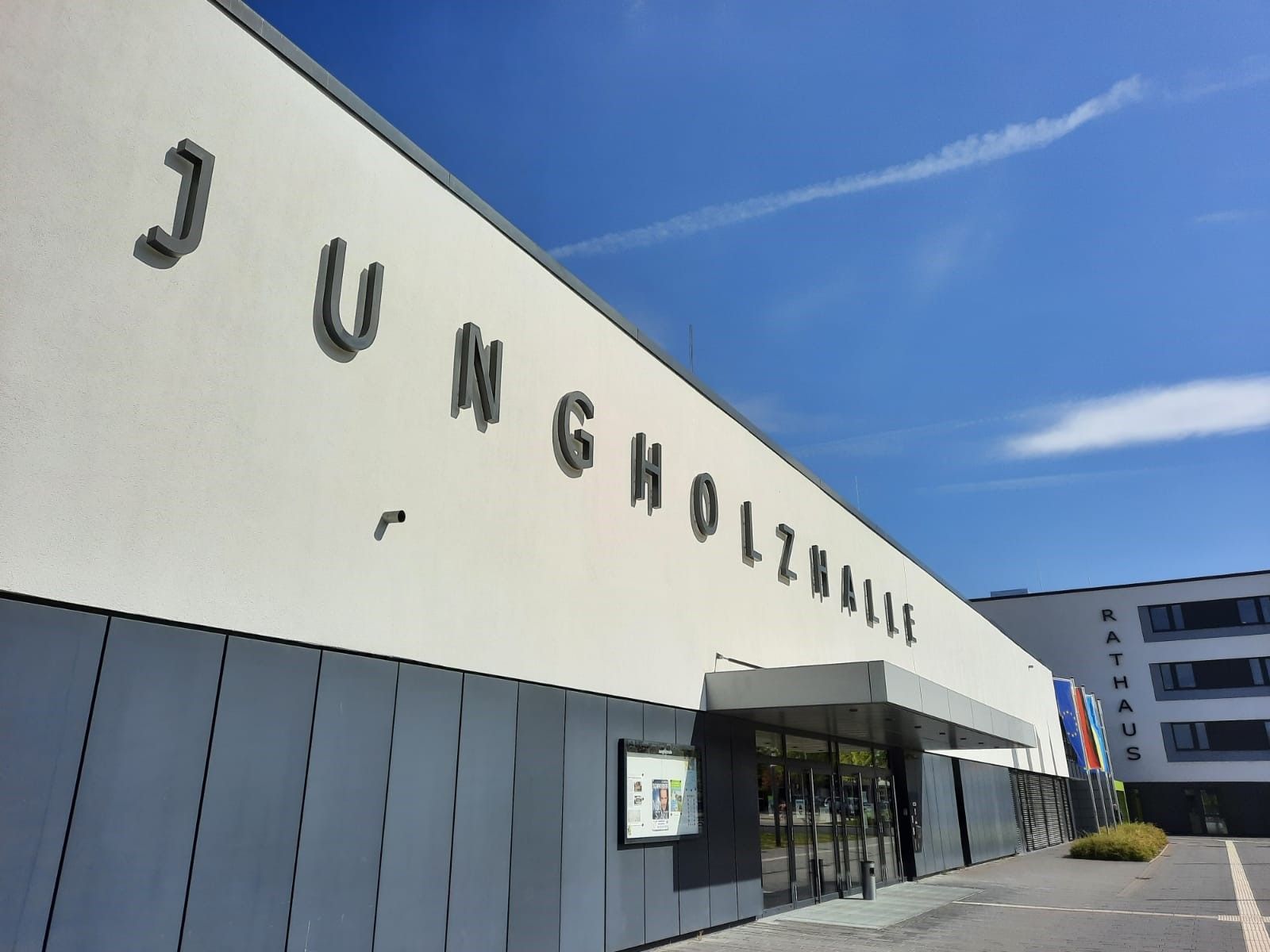 Die Jungholzhalle in Meckenheim.