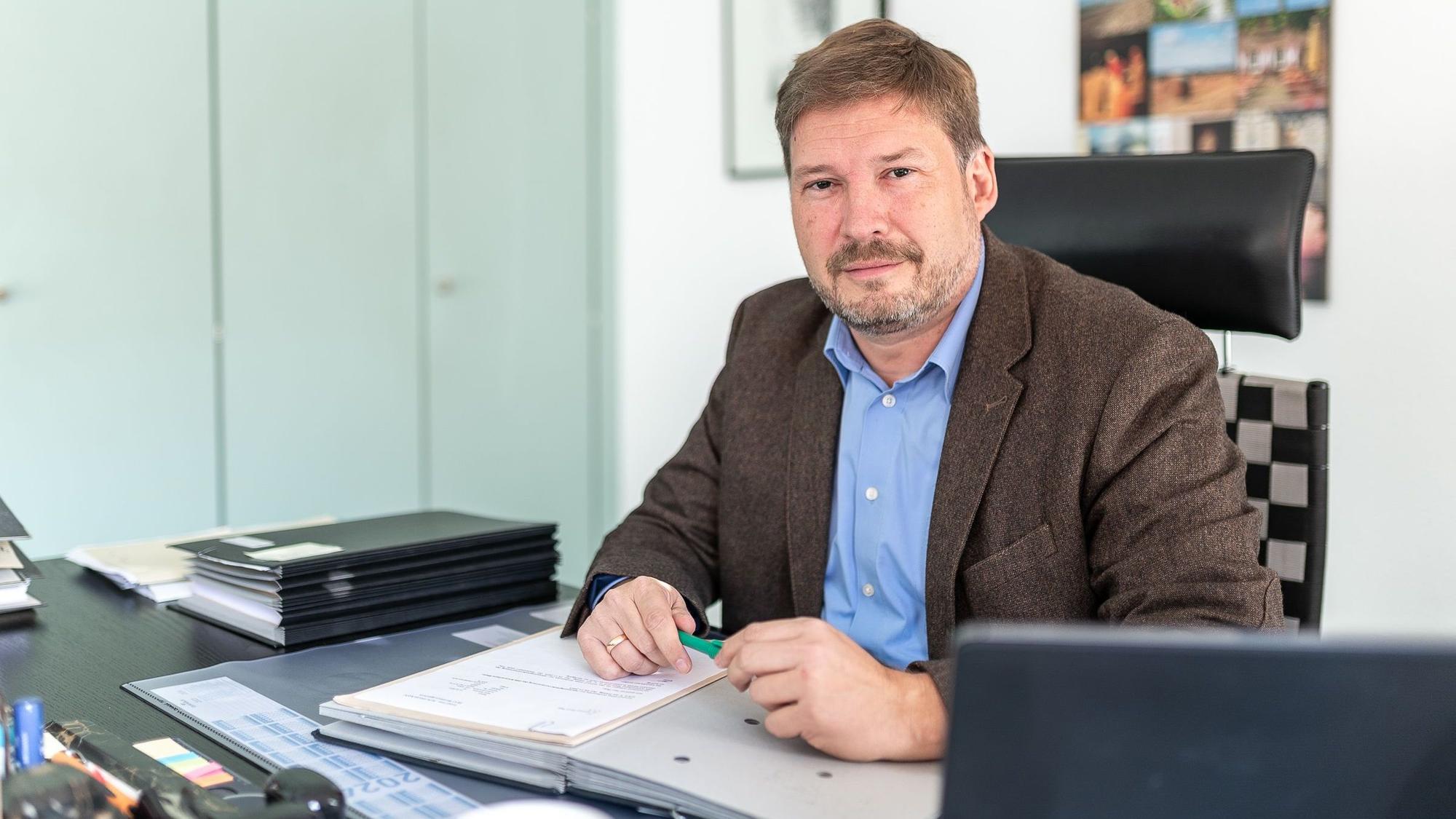 Das Bild zeigt den Dezernenten des Rhein-Erft-Kreises Martin Gawrisch.