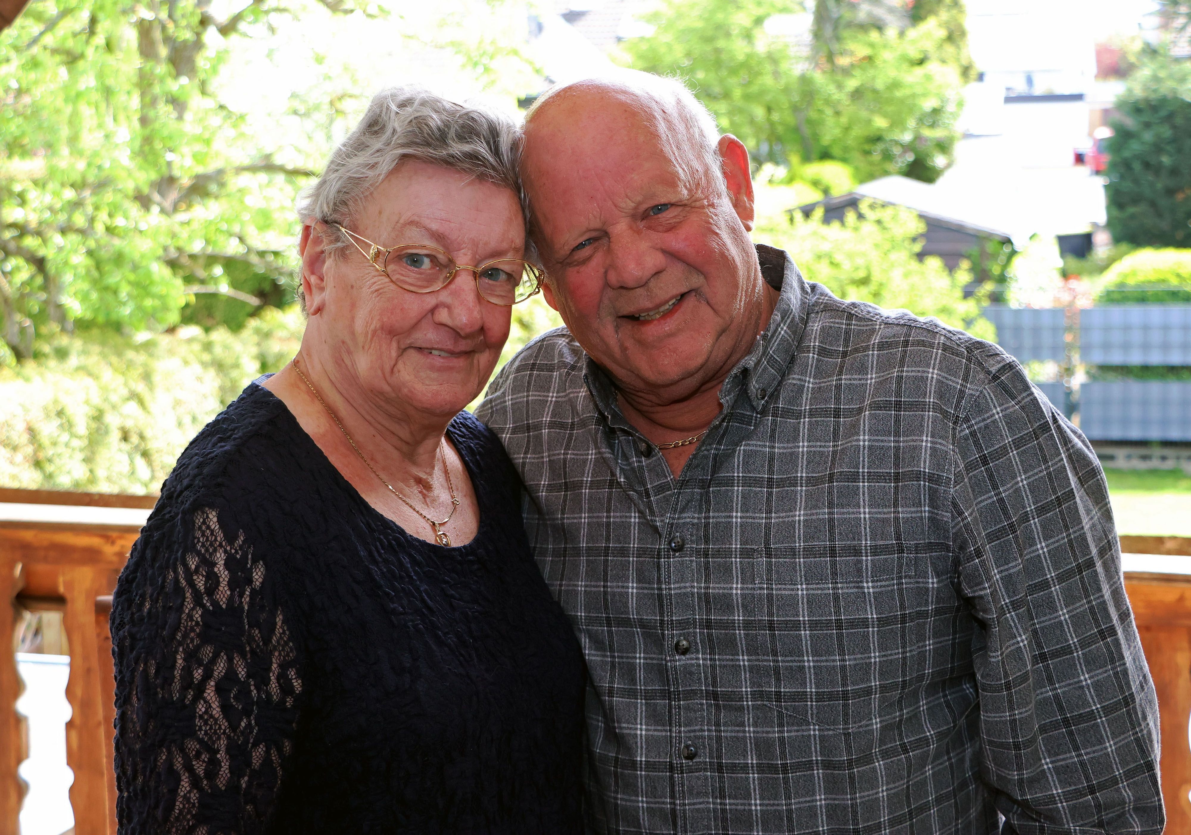 Auf der Bachemer Kirmes lernten sich Elisabeth und Dieter Heller näher kennen.