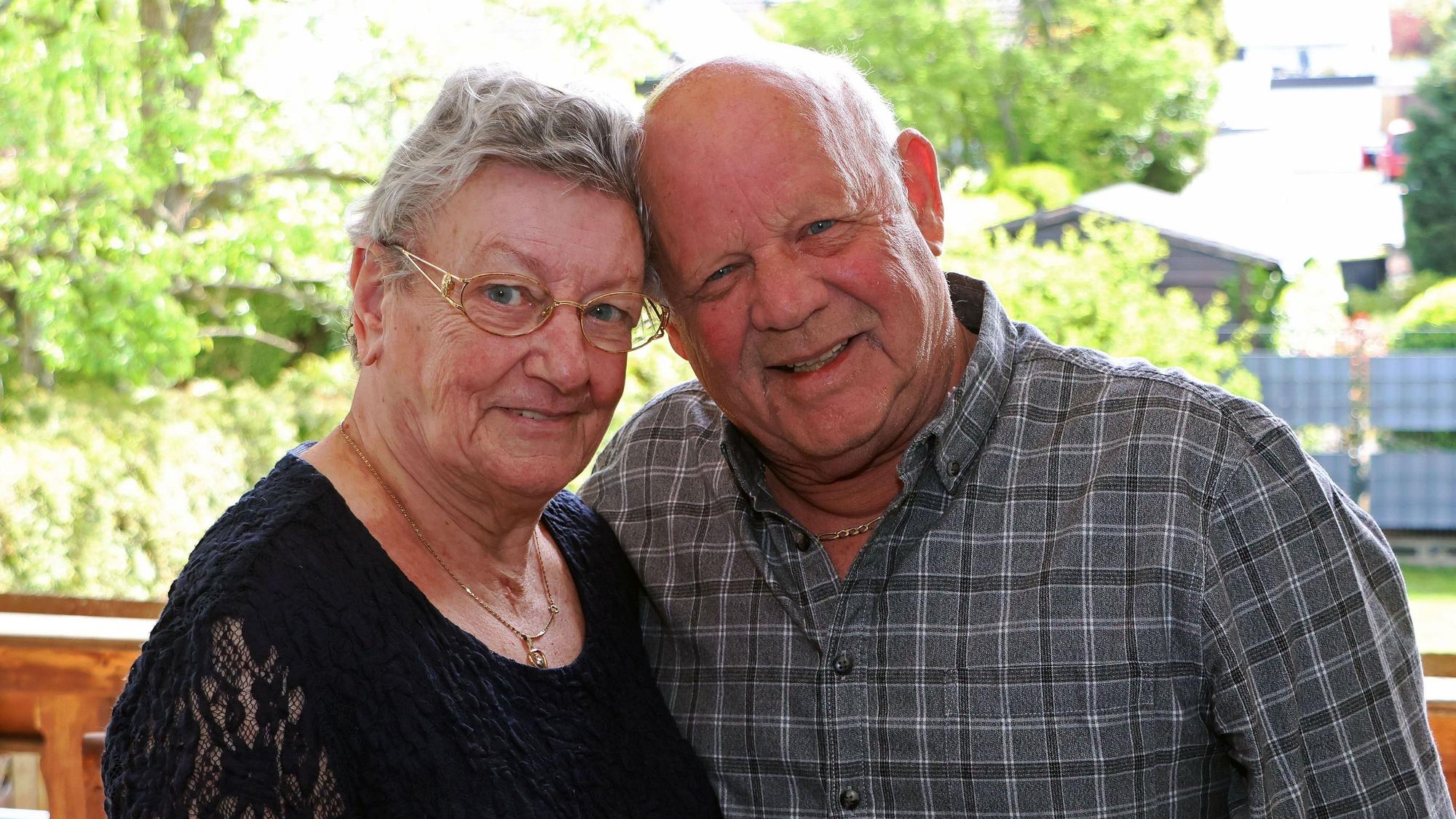 Auf der Bachemer Kirmes lernten sich Elisabeth und Dieter Heller näher kennen.
