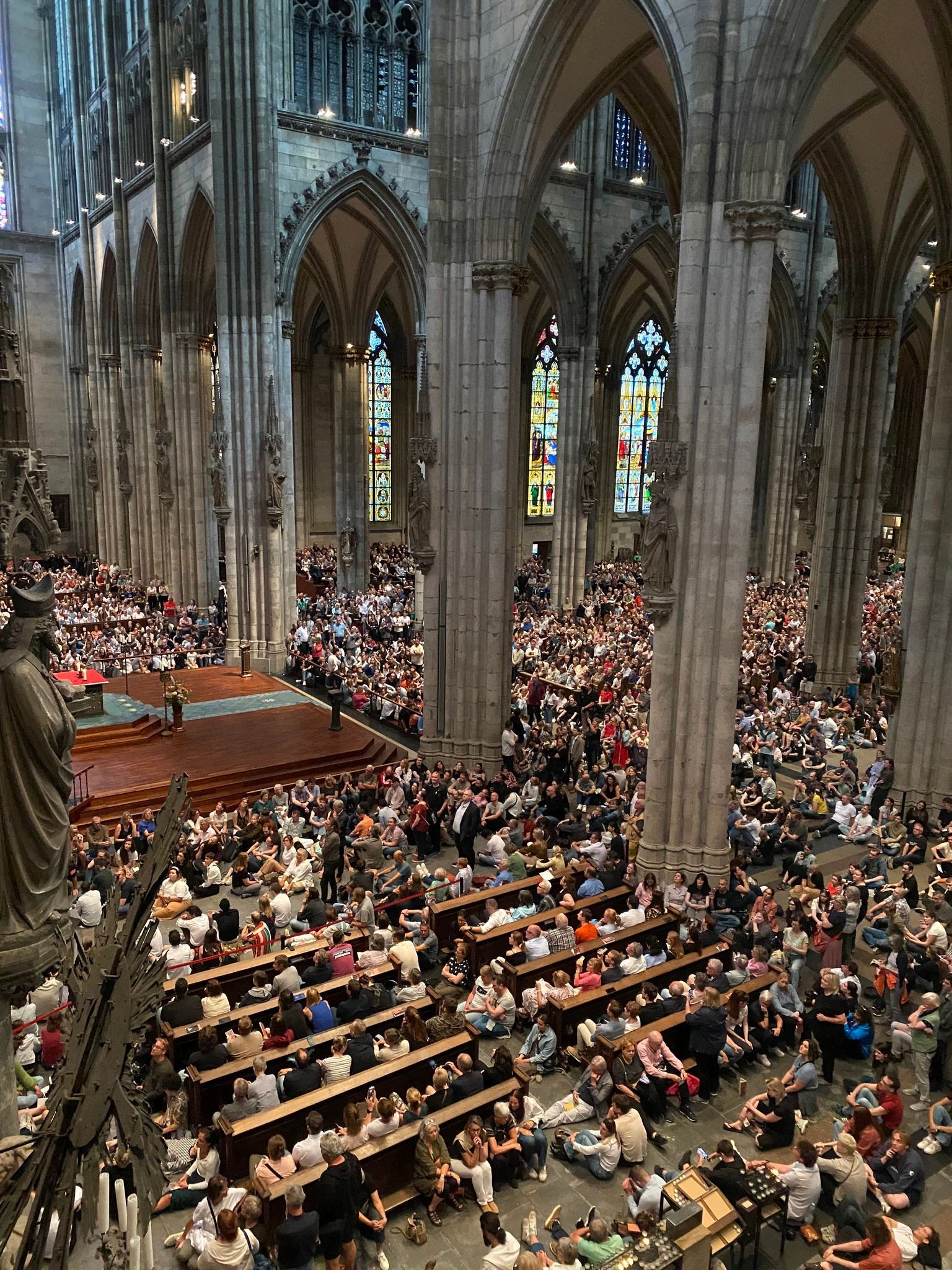 Konzert von Anna Lapwood im Kölner Dom.