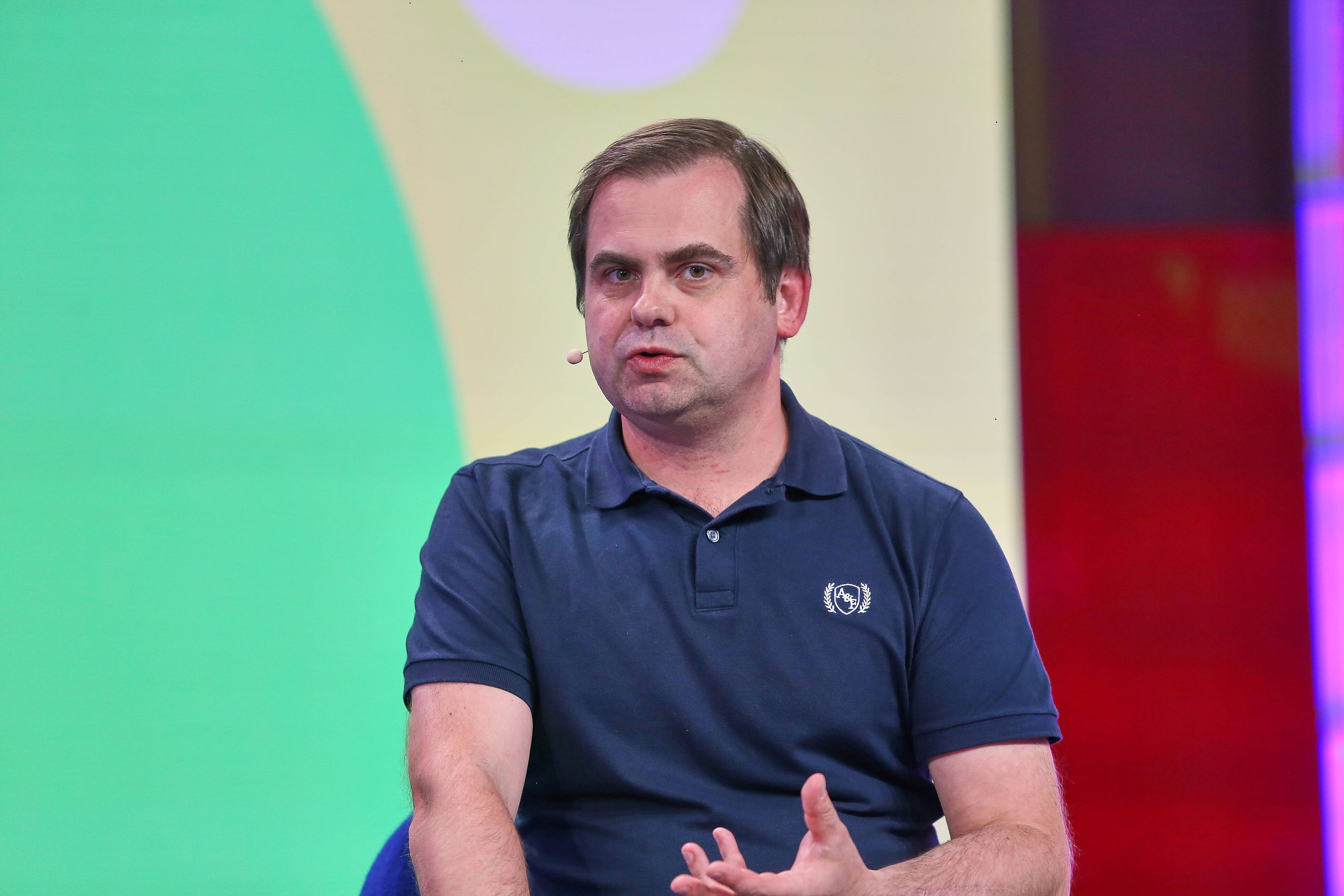 DeepL-Gründer und CEO Jarek Kutylowski auf der letztjähirgen Digitalmesse Re:publica
