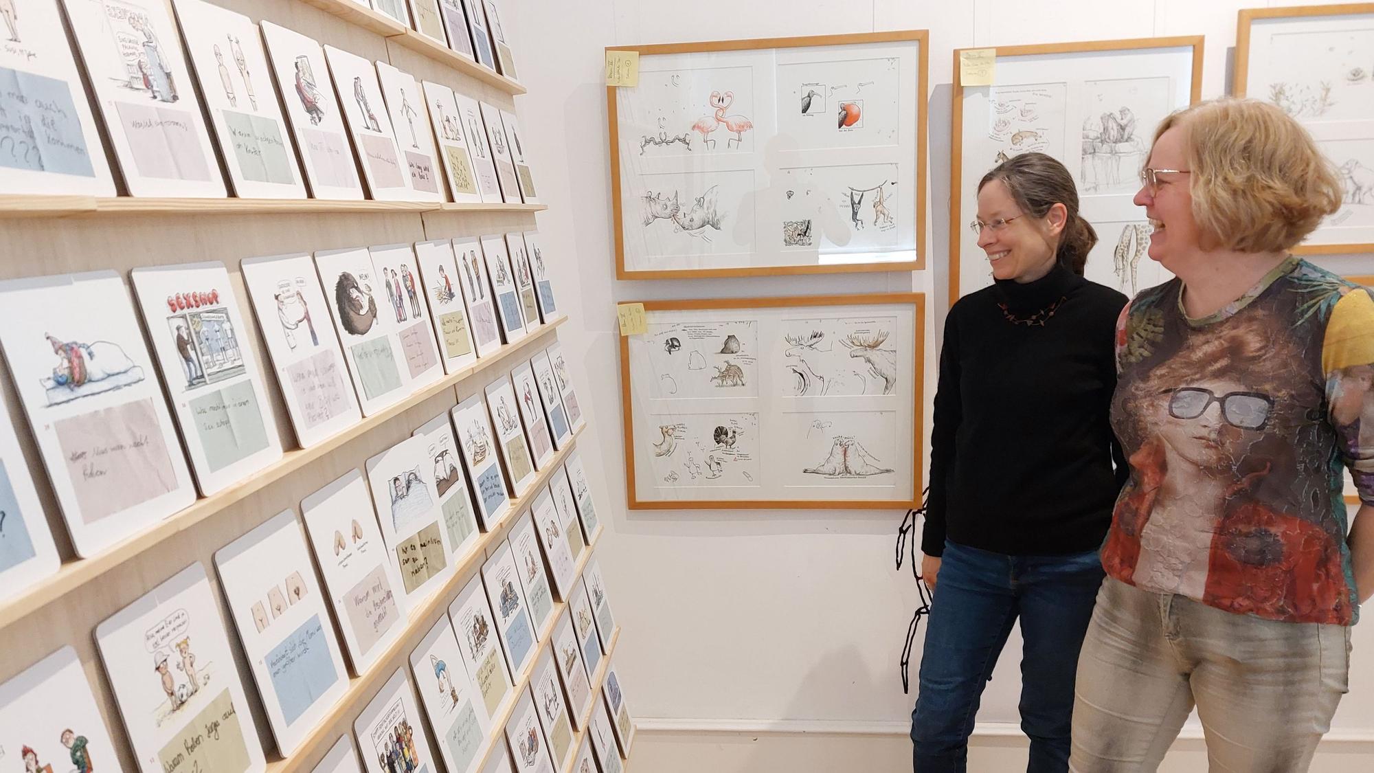 Bilderbuchmuseum Burg Wissem, Dr. Pauline Liesen, Almut Tscheuschner, Anke Kuhl Einzelausstellung 10. Mai bis 6. September