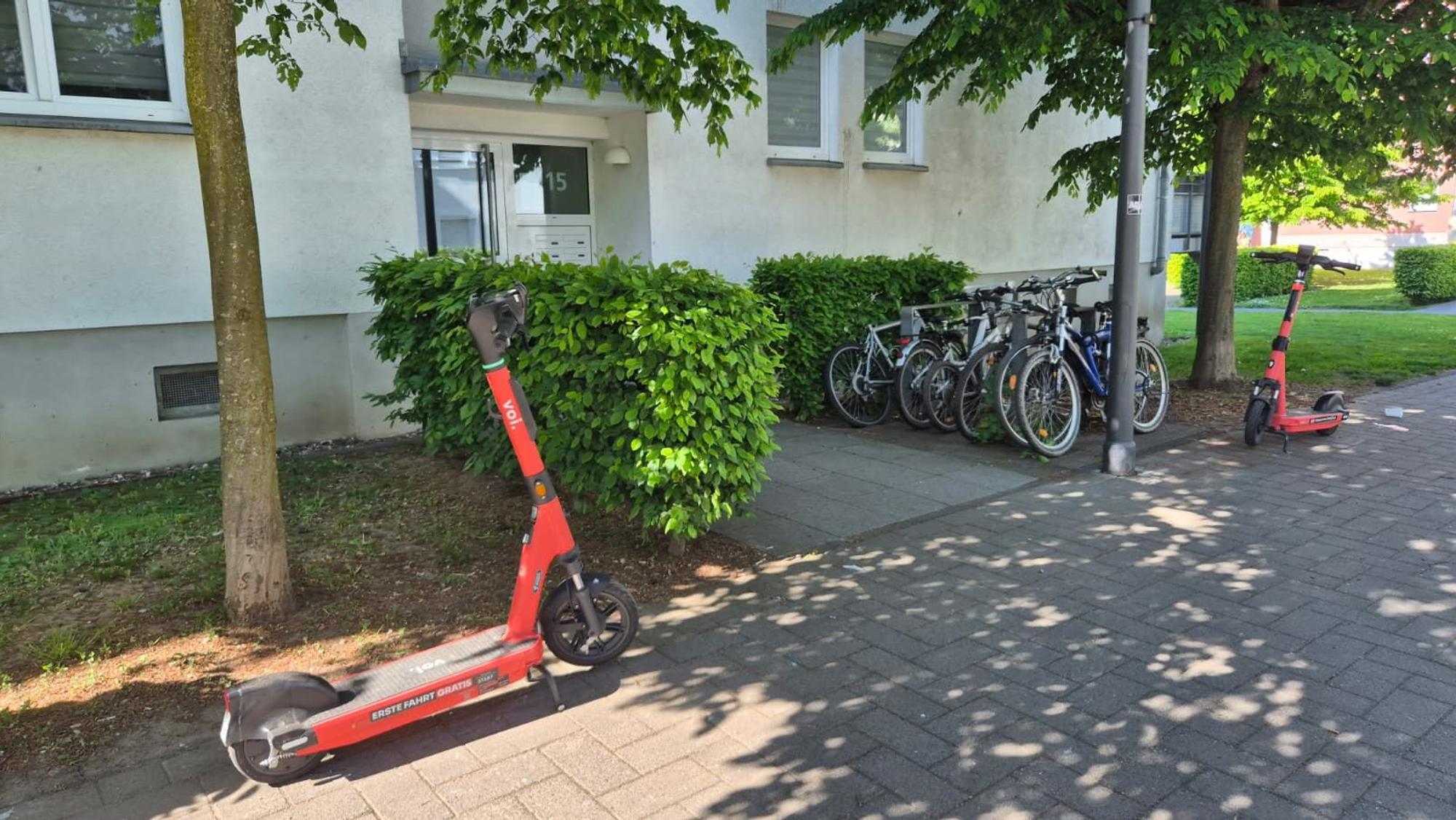 E-Scooter in Köln-Vingst