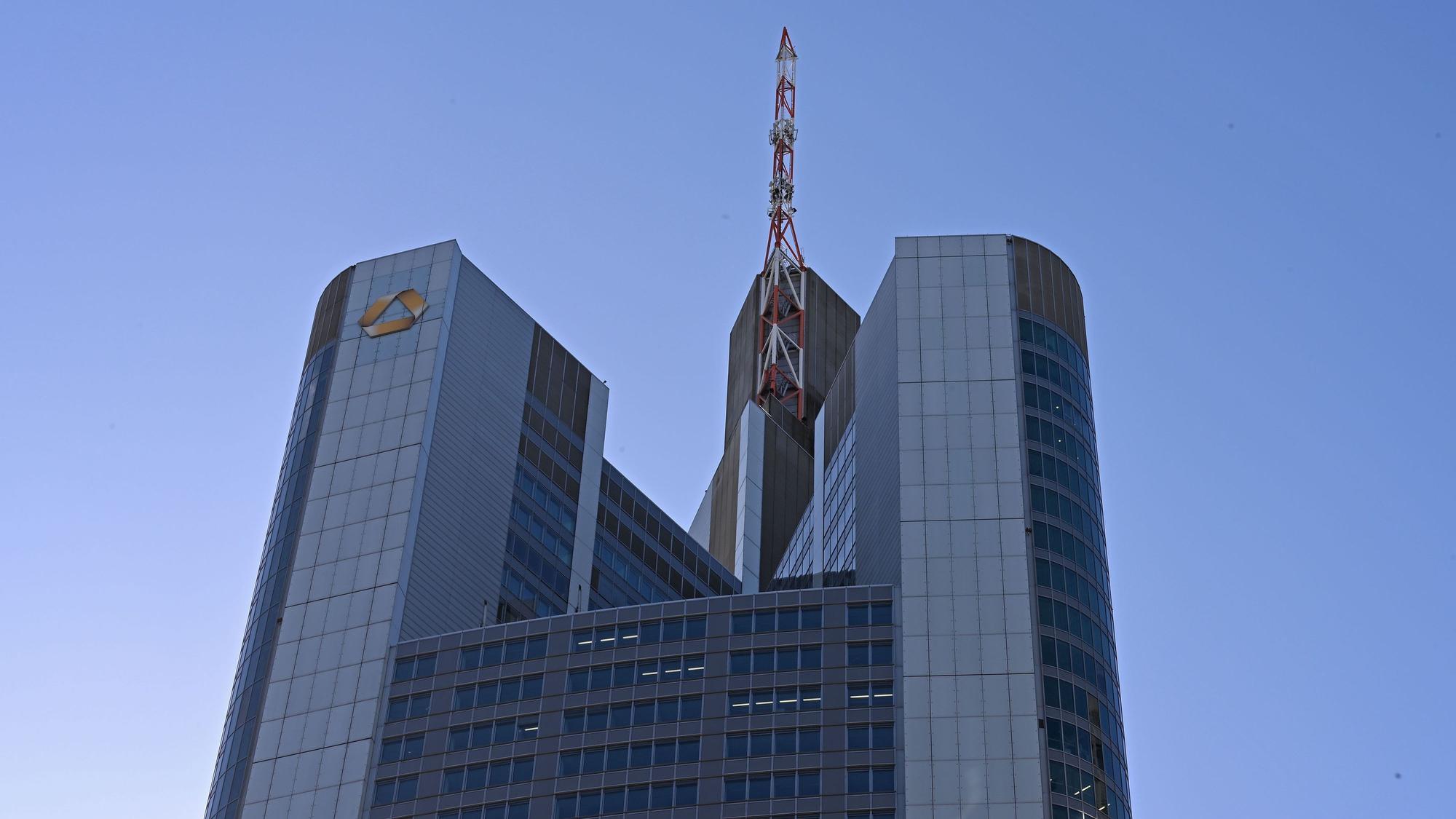 Der Commerzbank-Tower in Frankfurt